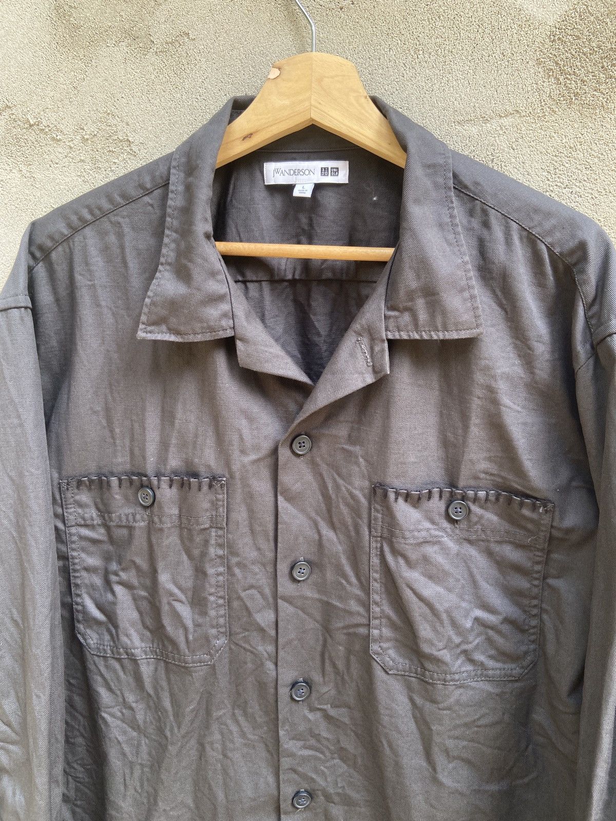 JW Anderson × Uniqlo Uniqlo x J.W. Anderson Button Up Shirt Size US L / EU 52-54 / 3 - 5 Thumbnail