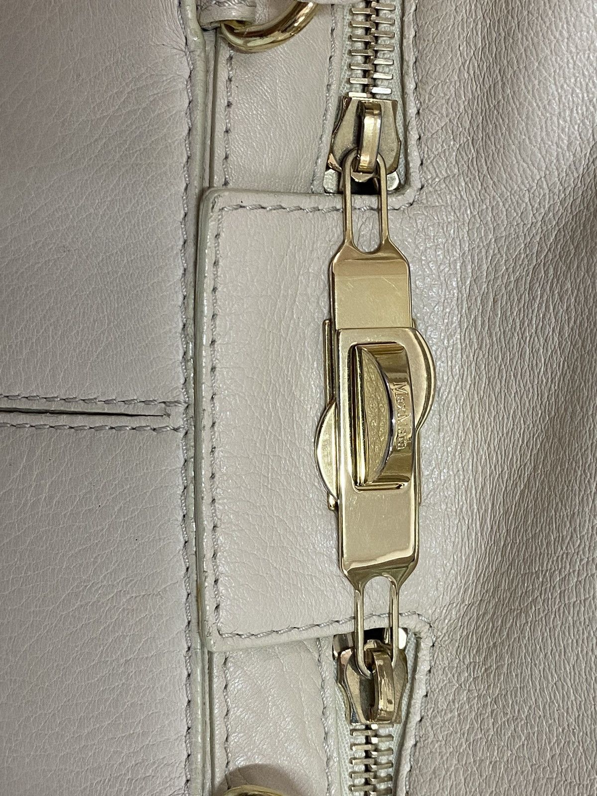Max Mara 🔥 Authentic Max Mara Birkin style Handbag Size ONE SIZE - 3 Thumbnail