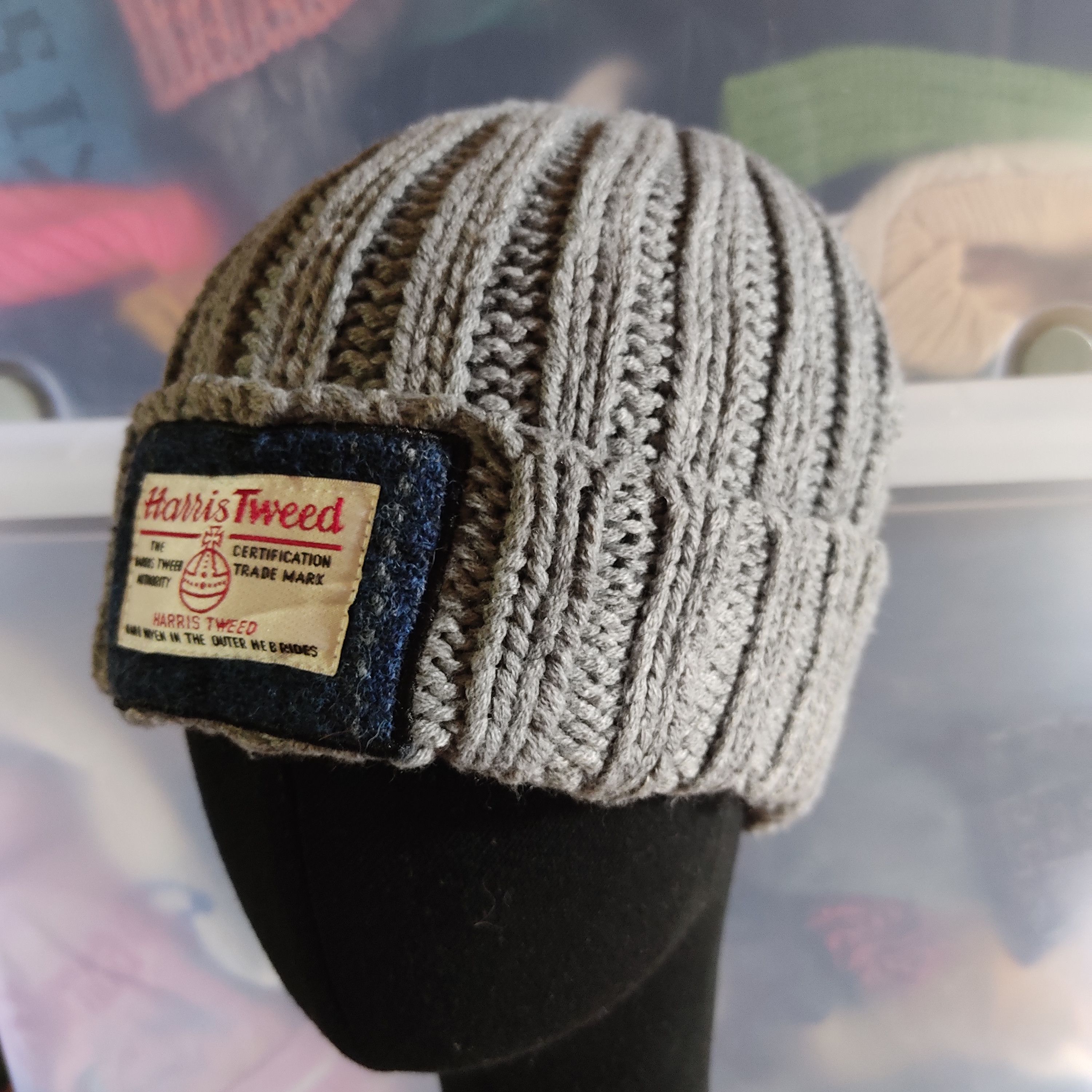 Harris Tweed Harris Tweed Beanie Hand Woven Hats Size ONE SIZE - 3 Thumbnail