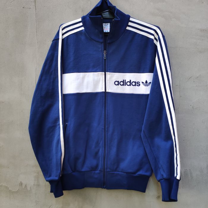 Adidas Vintage OG 80' Adidas Track Sweatshirt Made in Yugoslavia | Grailed