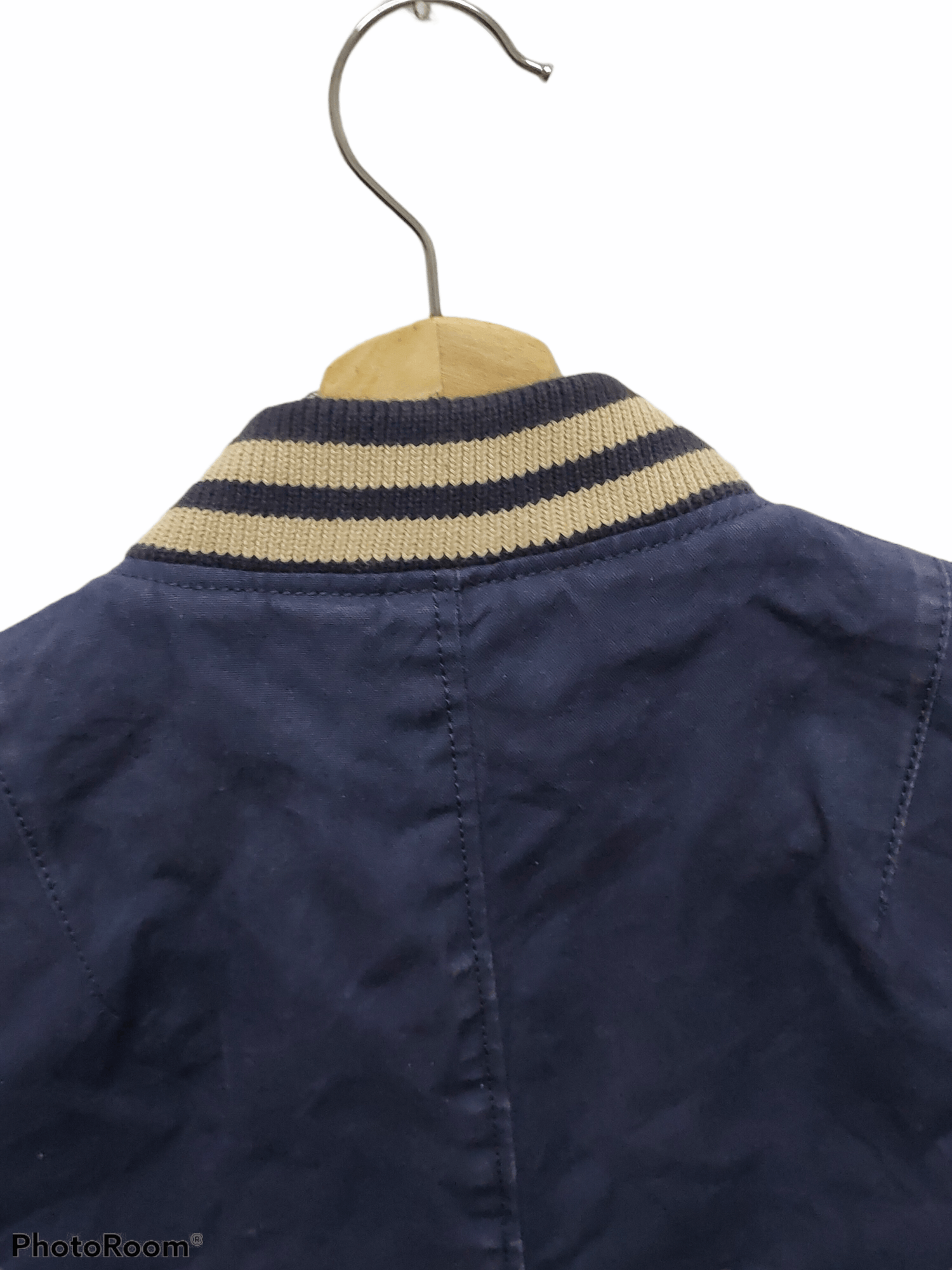 Vintage Vintage varsity jacket acanthus leather very rare Size US L / EU 52-54 / 3 - 6 Thumbnail