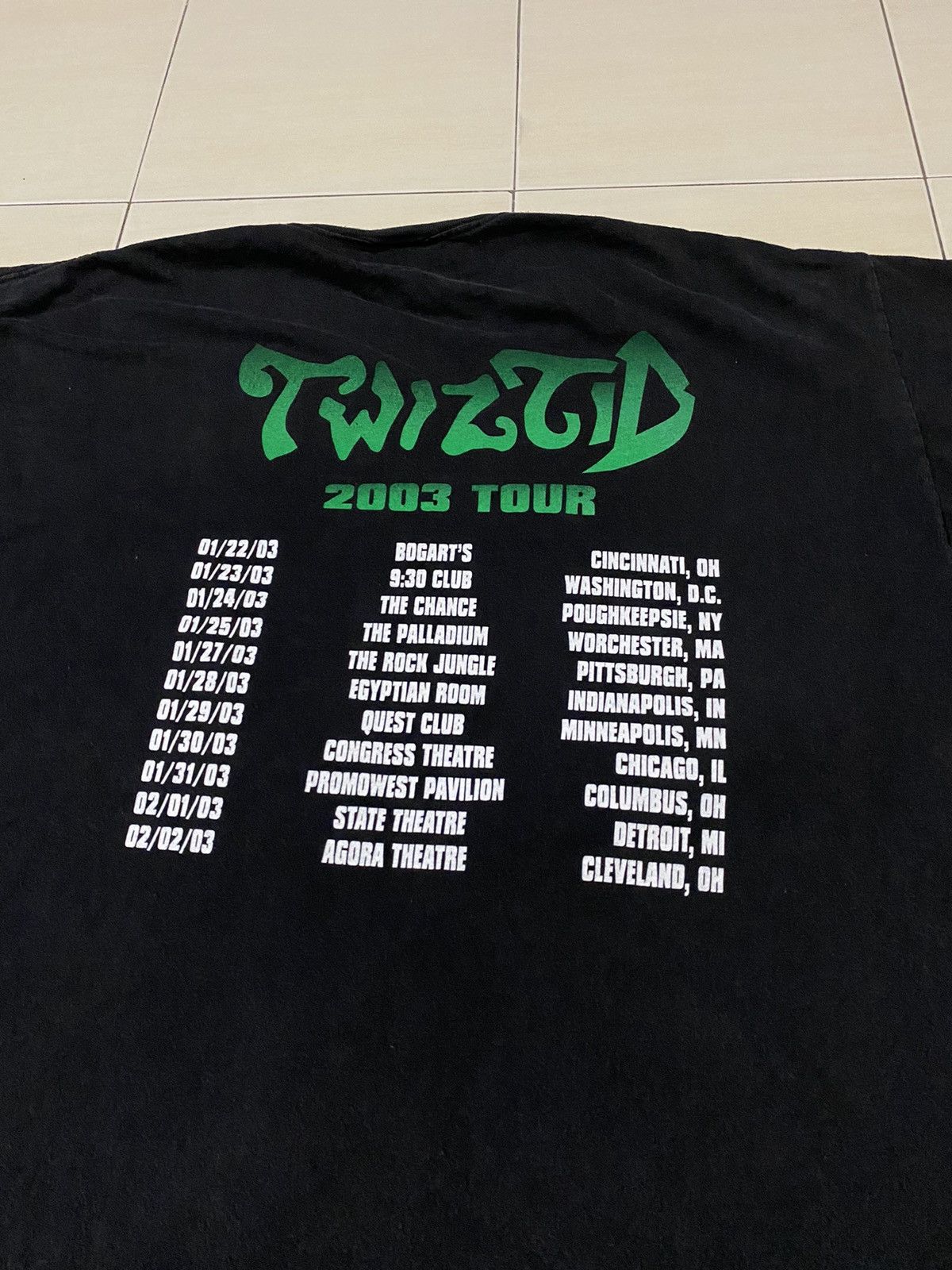 Band Tees × Vintage Vintage Insane clown posse twiztid icp shirt Size US XXL / EU 58 / 5 - 6 Thumbnail