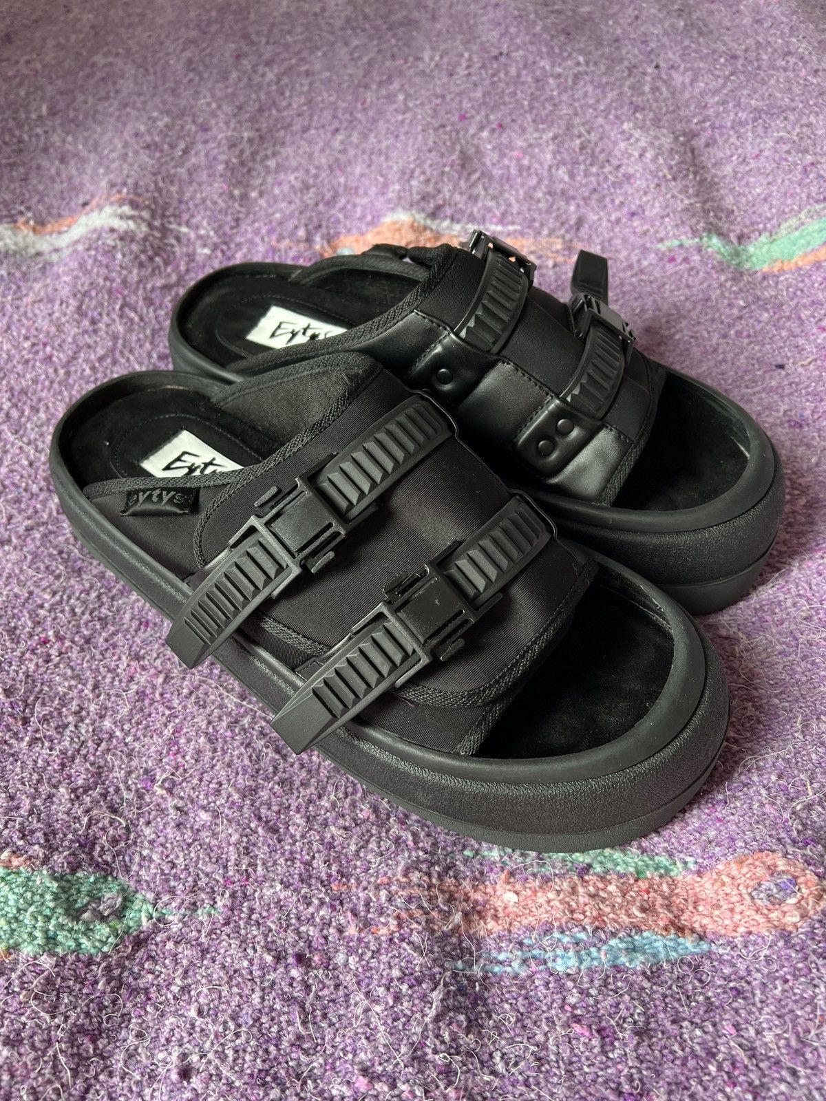 Eytys Eytys SSENSE Capri Neoprene Sandal Black 44 | Grailed