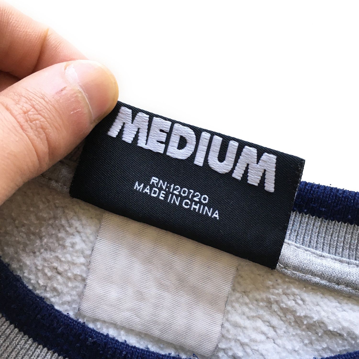 The Hundreds Heavy Cotton Heather Grey Embroidered Logo Sweatshirt Size US M / EU 48-50 / 2 - 5 Thumbnail