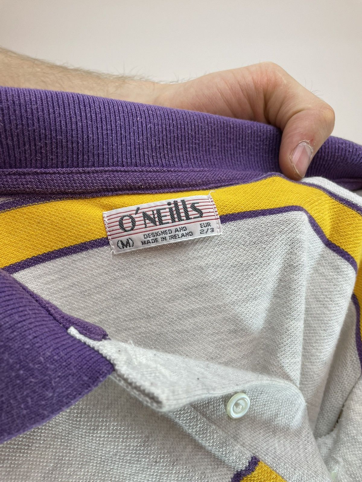 Vintage Vintage O’NEILLS LOCH GARMAN Rare striped polo shirt size M Size US M / EU 48-50 / 2 - 5 Thumbnail