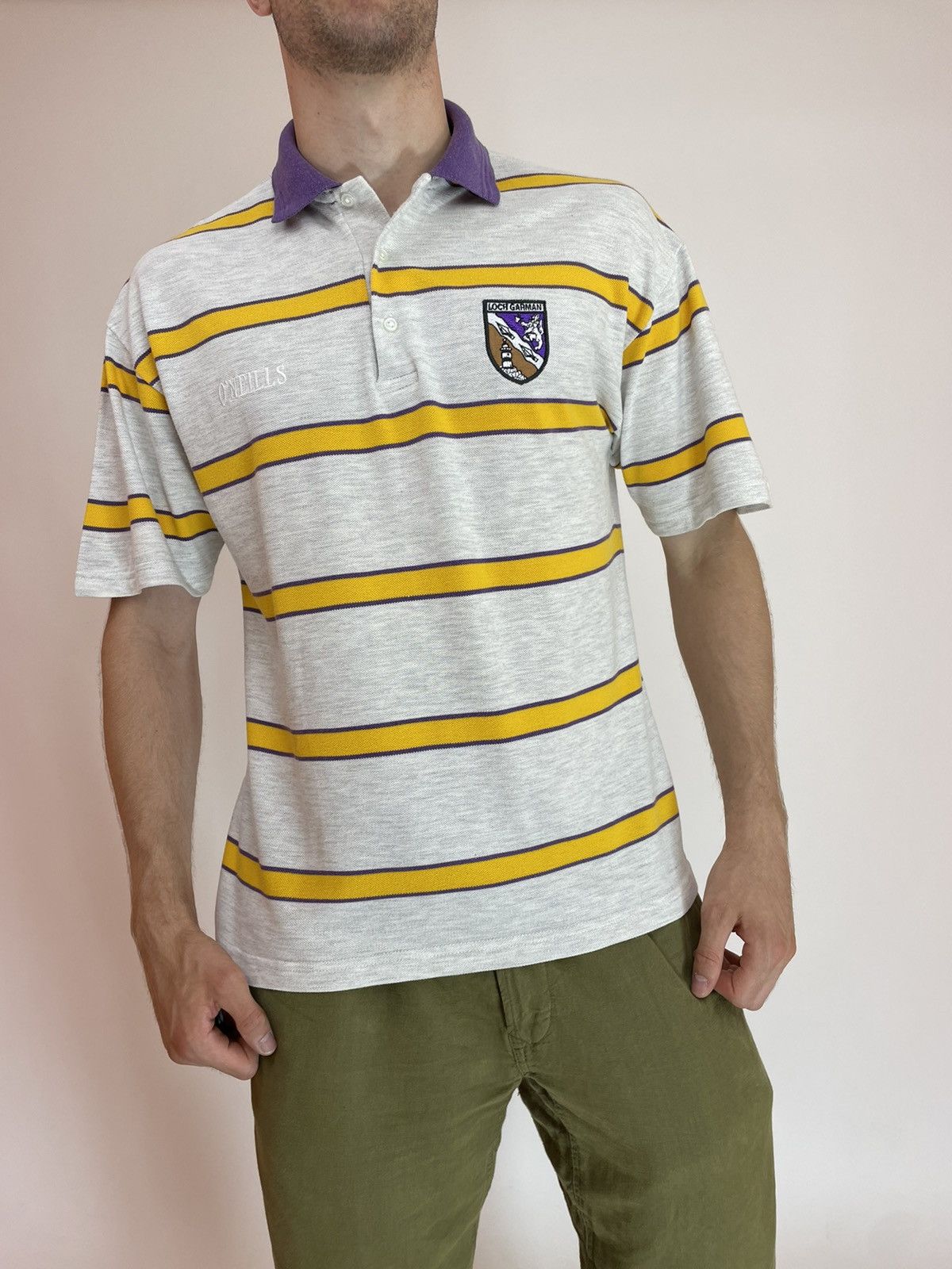 Vintage Vintage O’NEILLS LOCH GARMAN Rare striped polo shirt size M Size US M / EU 48-50 / 2 - 4 Thumbnail