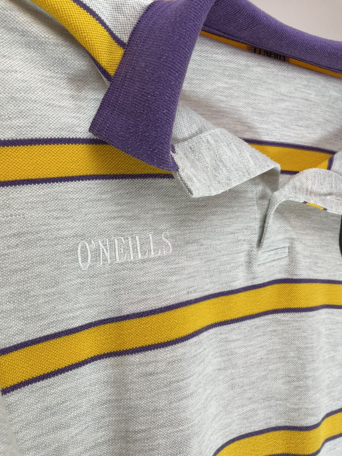 Vintage Vintage O’NEILLS LOCH GARMAN Rare striped polo shirt size M Size US M / EU 48-50 / 2 - 6 Thumbnail