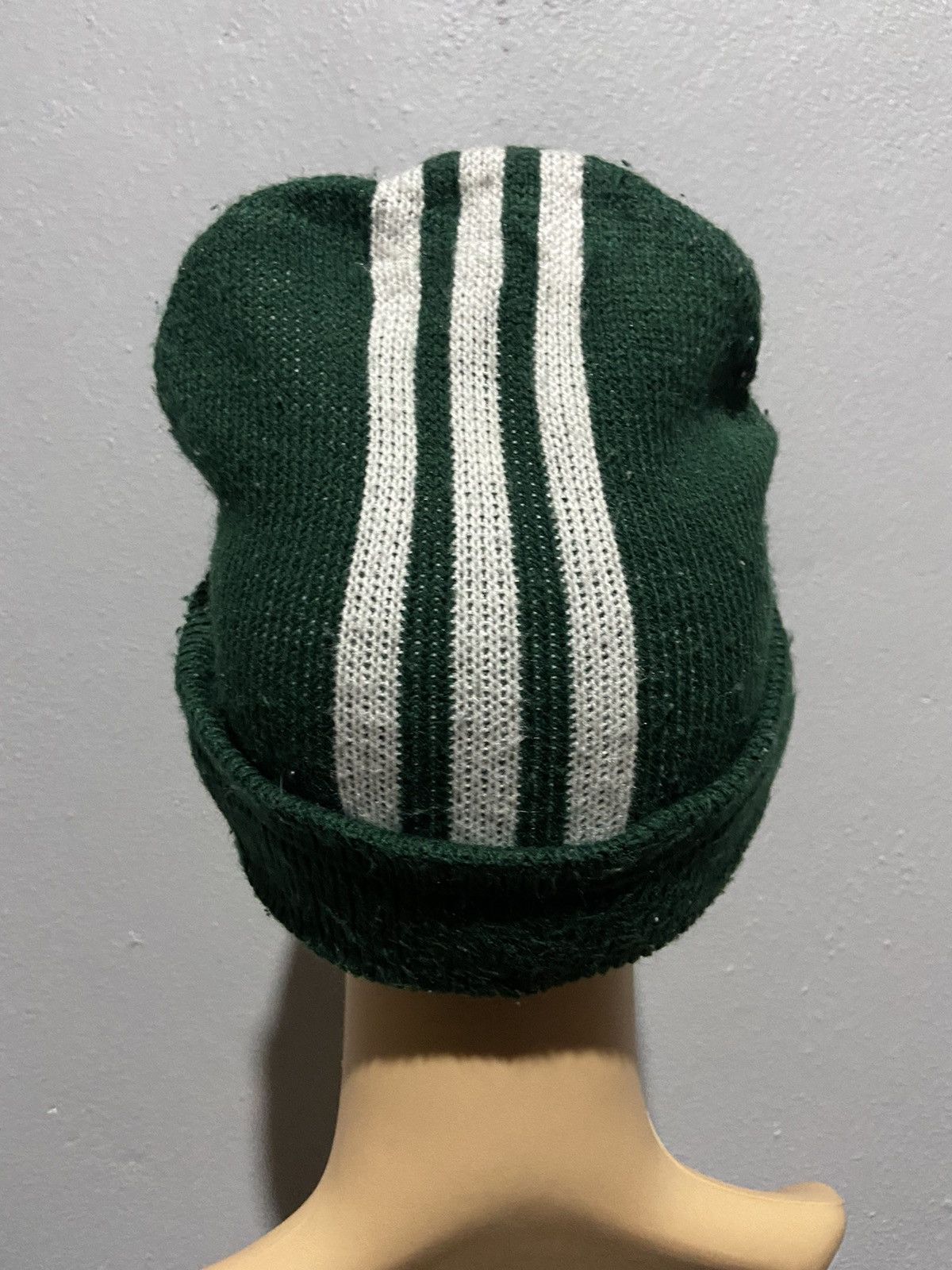 Vintage 🔥SALE🔥VINTAGE ADIDAS NICE DESIGN BEANIE Size ONE SIZE - 4 Thumbnail