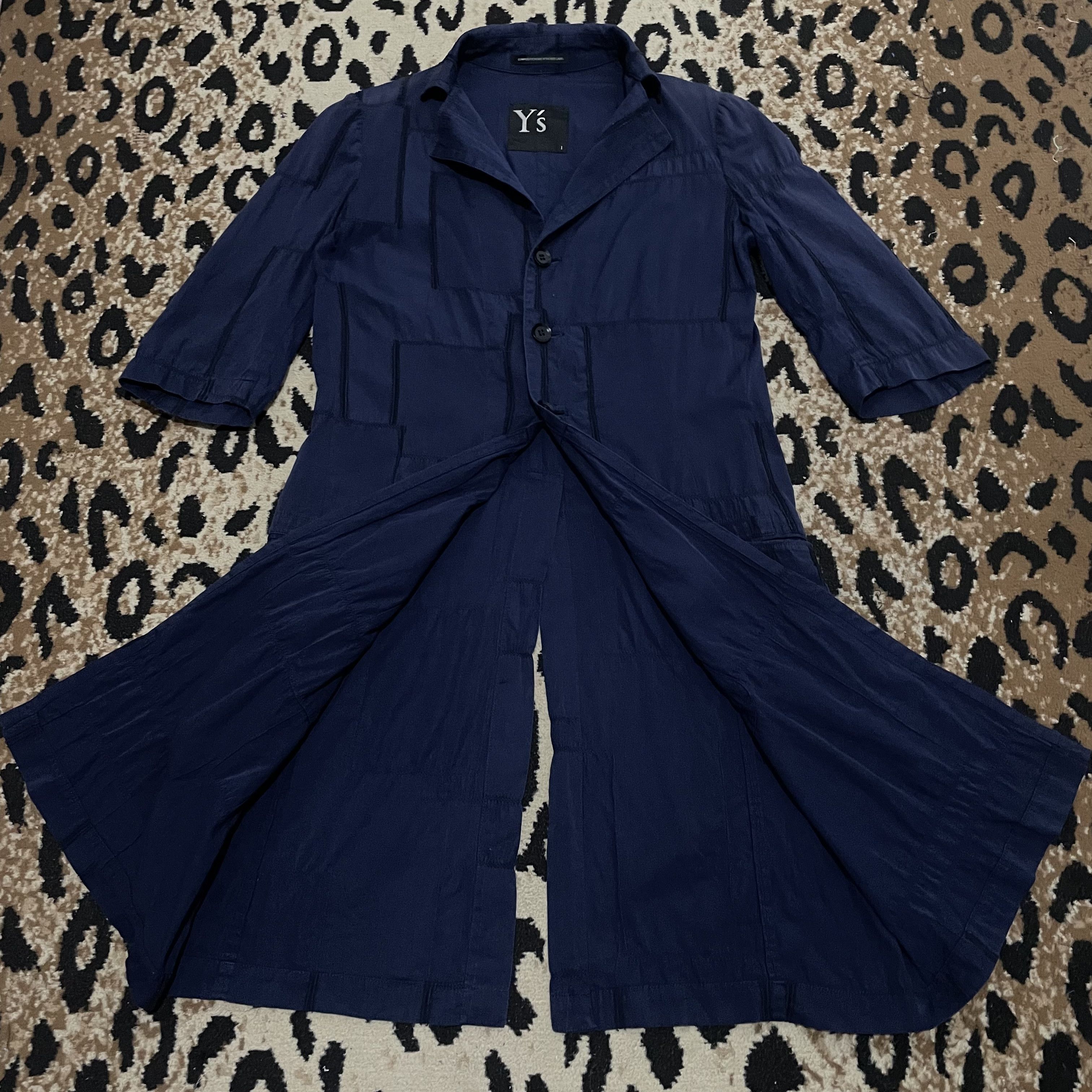 Yohji Yamamoto Y’s by Yohji Yamamoto Patchwork Dress Size US S / EU 44-46 / 1 - 1 Thumbnail