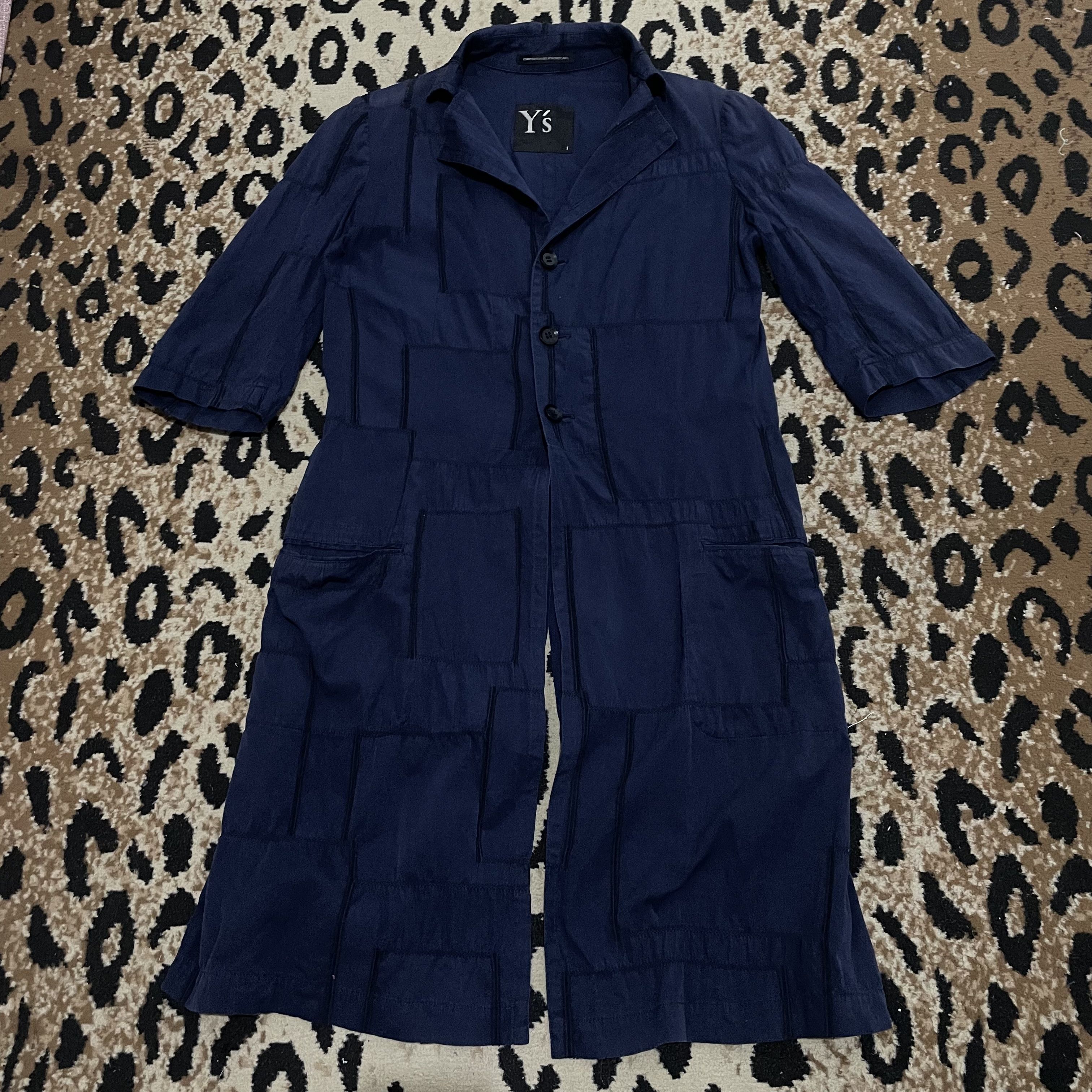Yohji Yamamoto Y’s by Yohji Yamamoto Patchwork Dress Size US S / EU 44-46 / 1 - 3 Thumbnail