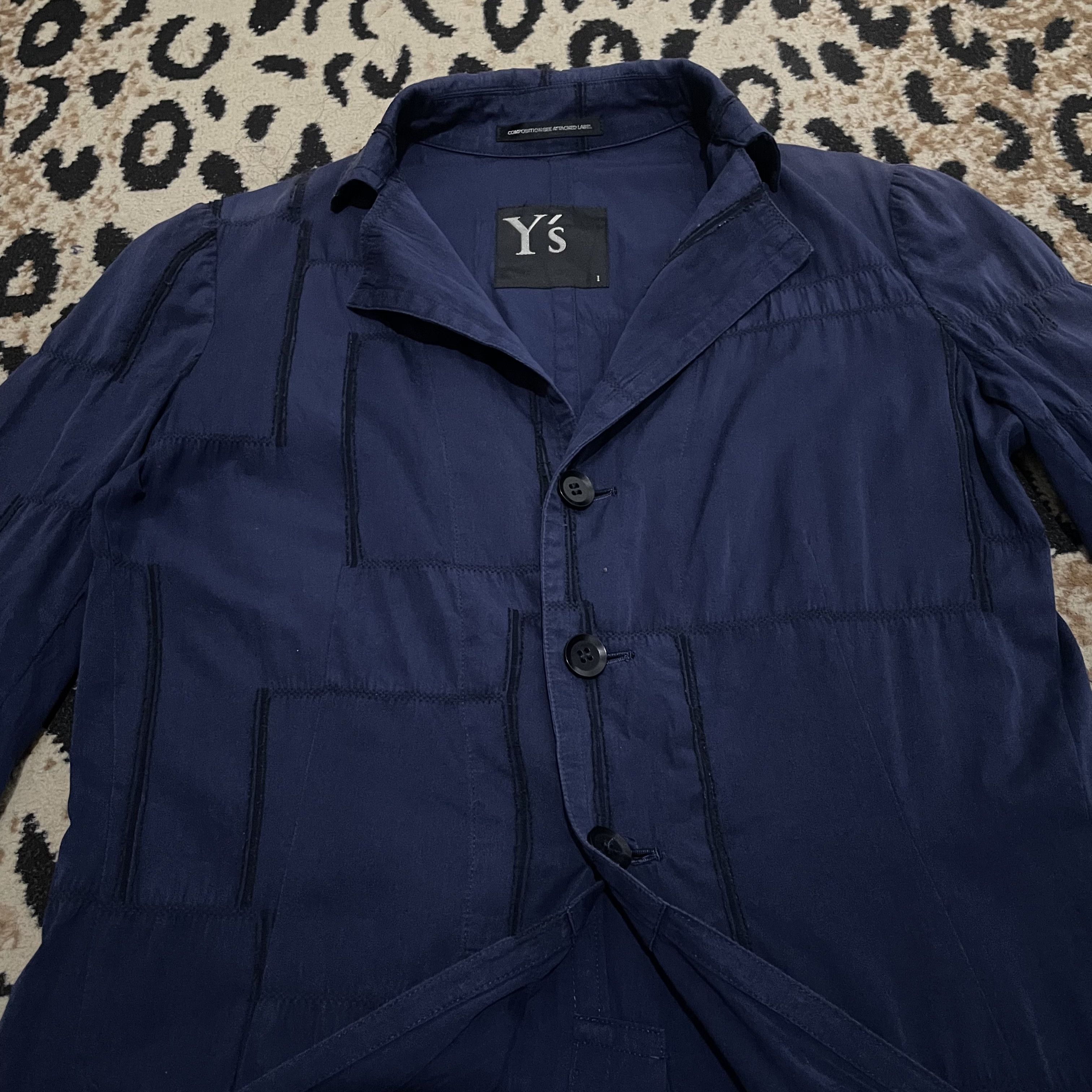 Yohji Yamamoto Y’s by Yohji Yamamoto Patchwork Dress Size US S / EU 44-46 / 1 - 2 Thumbnail