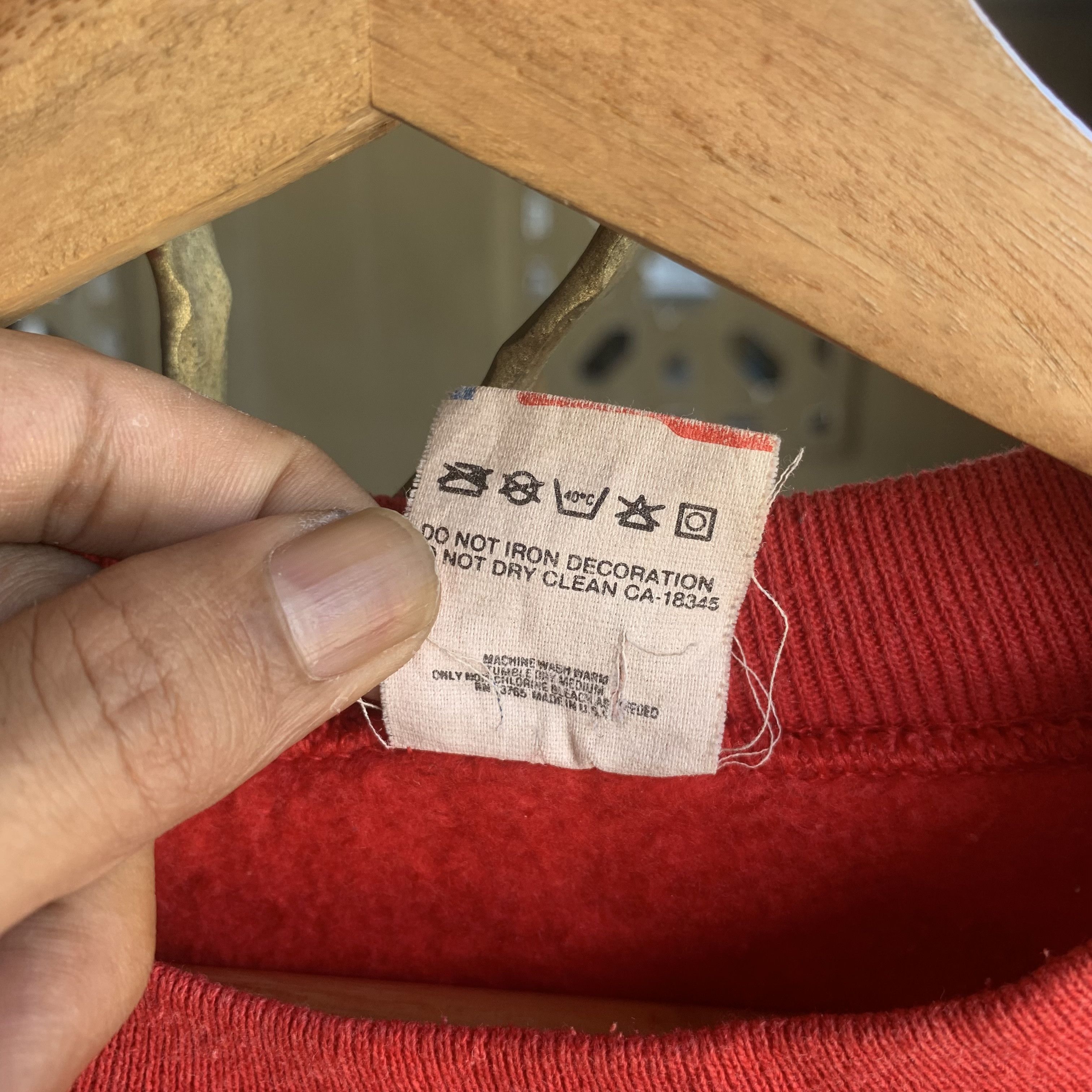 Fruit Of The Loom 💥 1990’s Vintage Fruit Of The Loom Jumper Pullover Sweater Size US L / EU 52-54 / 3 - 5 Thumbnail