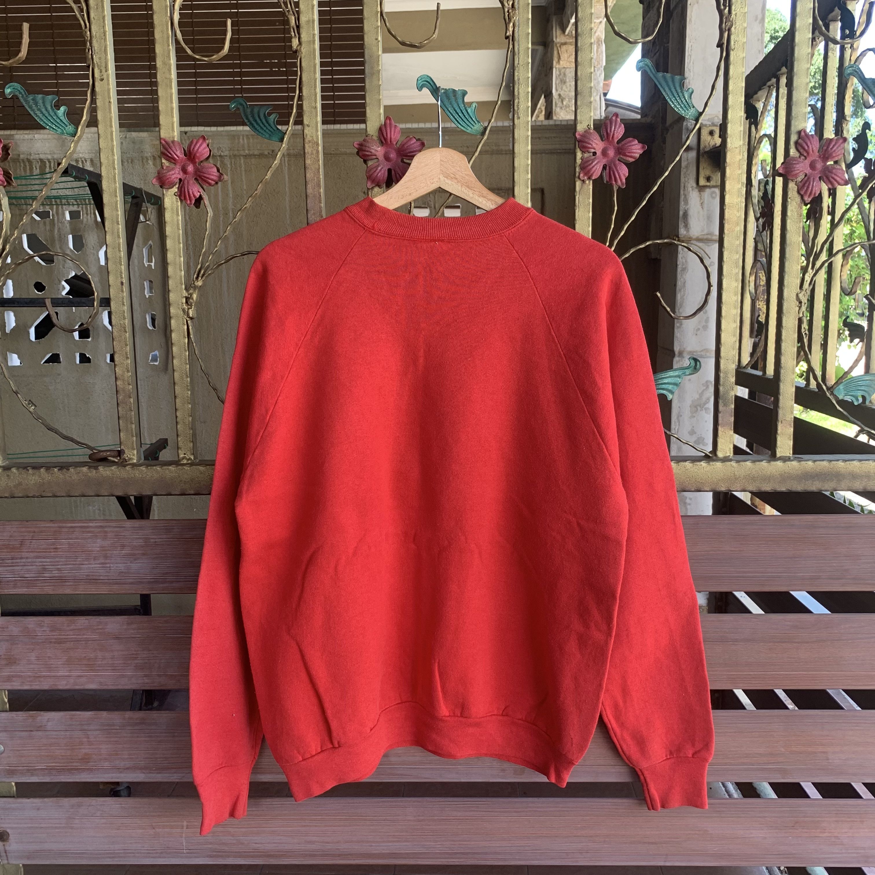 Fruit Of The Loom 💥 1990’s Vintage Fruit Of The Loom Jumper Pullover Sweater Size US L / EU 52-54 / 3 - 7 Thumbnail