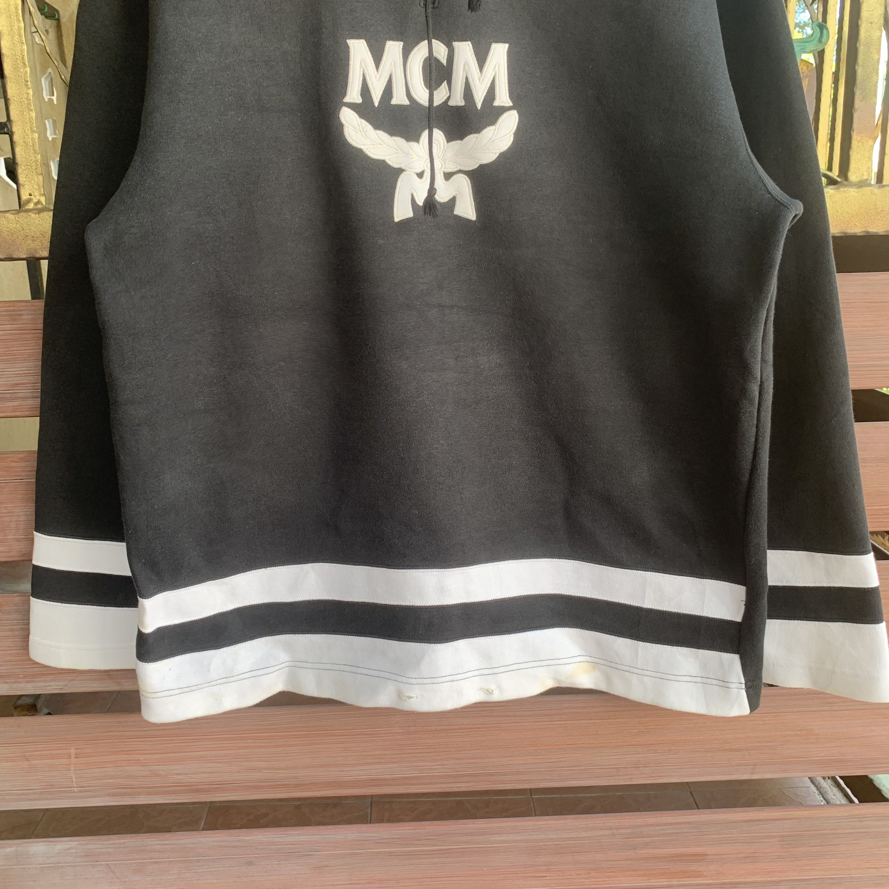 Japanese Brand MCM Big Logo Crewneck Jumper Pullover Sweater Size US L / EU 52-54 / 3 - 4 Thumbnail