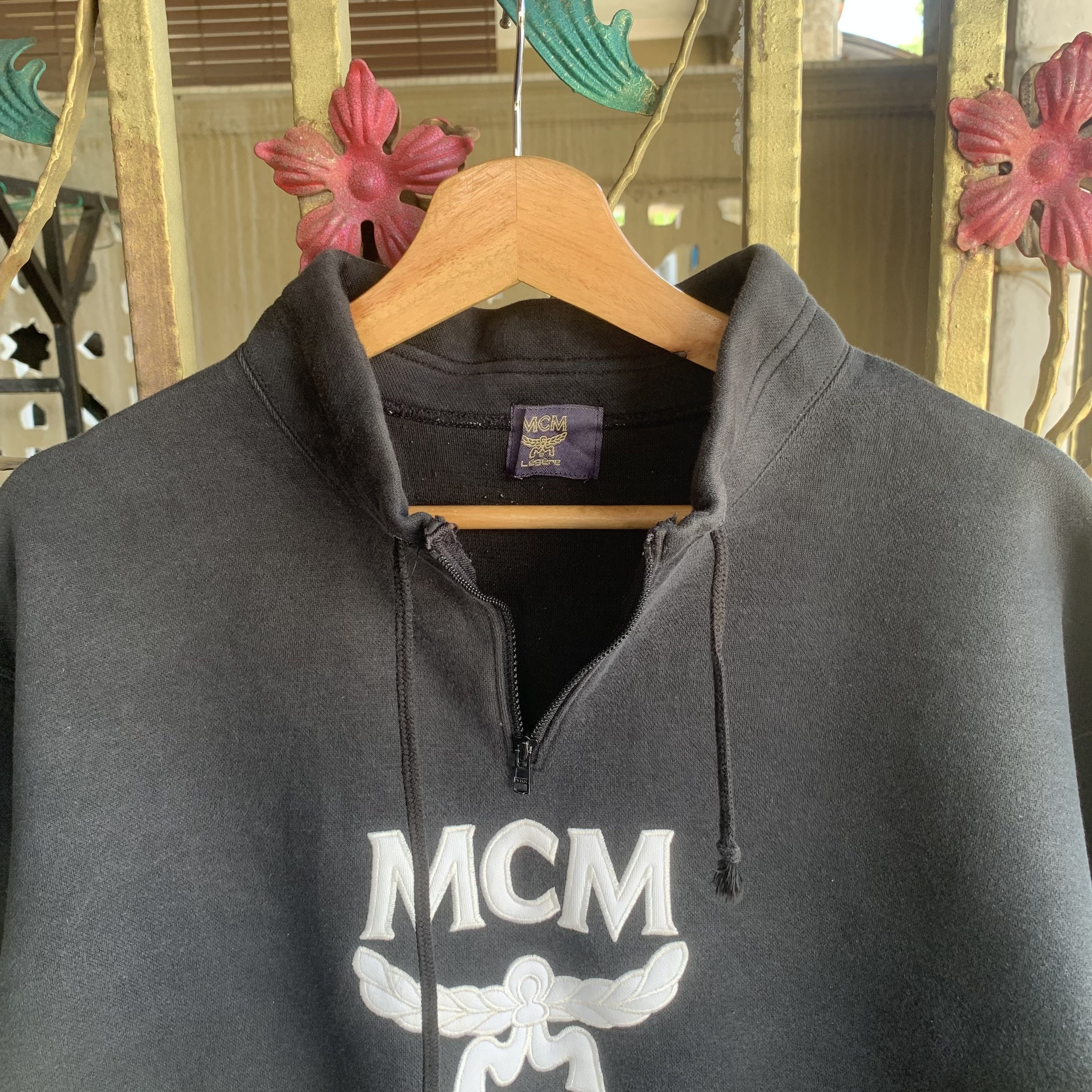 Japanese Brand MCM Big Logo Crewneck Jumper Pullover Sweater Size US L / EU 52-54 / 3 - 7 Thumbnail