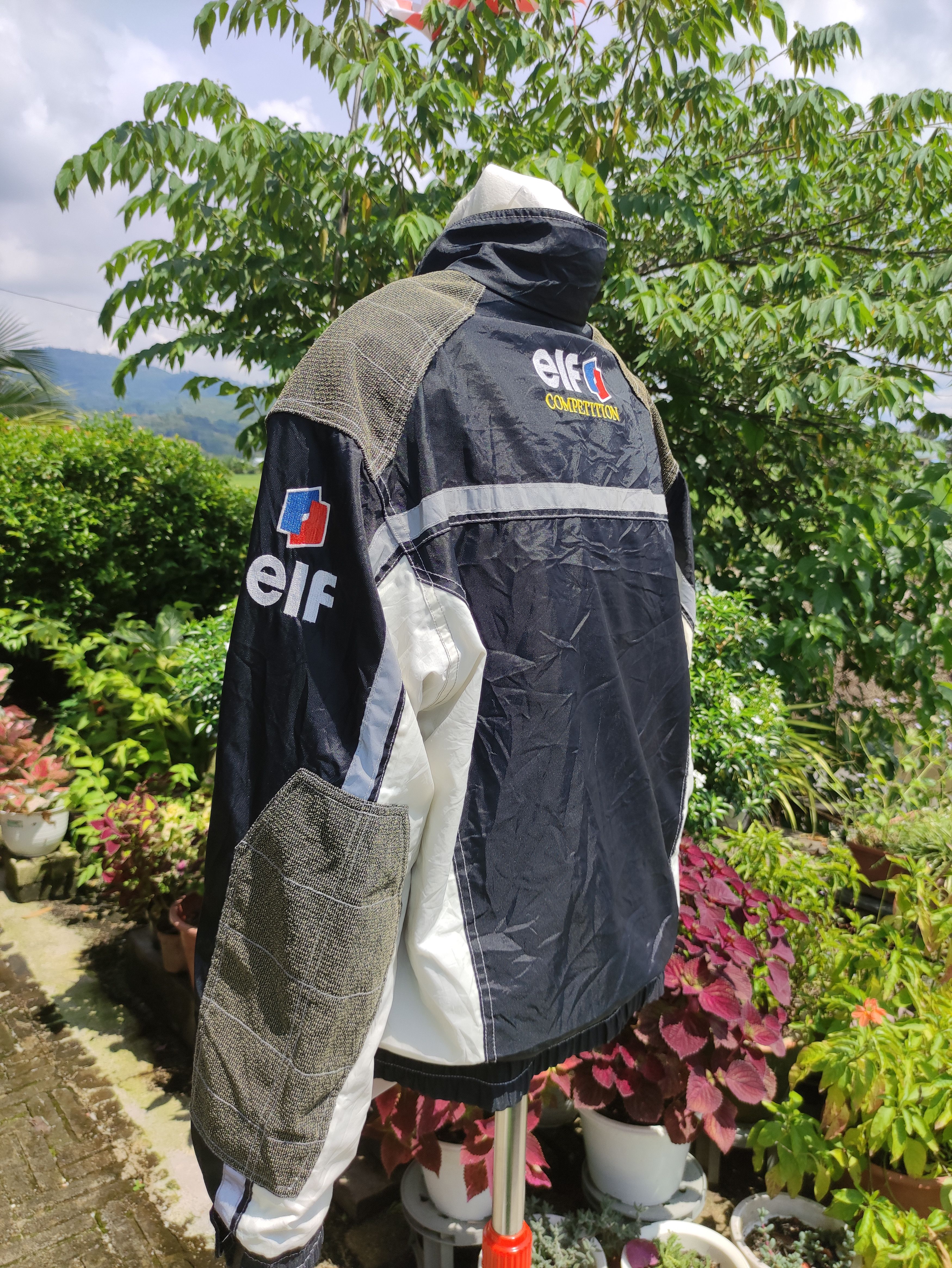Vintage Vtg ELF competition moto sports jacket big logo Size US L / EU 52-54 / 3 - 5 Thumbnail