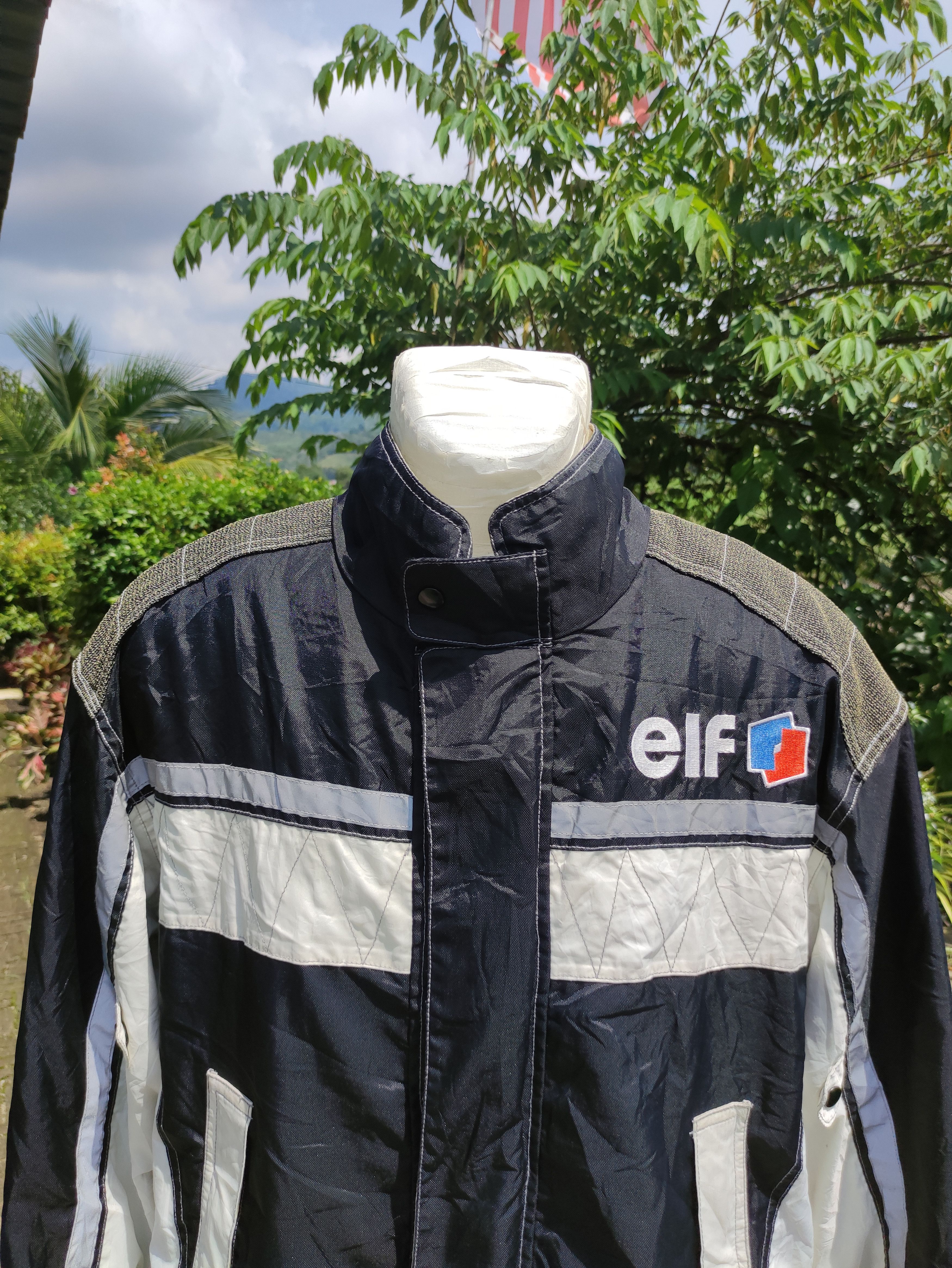 Vintage Vtg ELF competition moto sports jacket big logo Size US L / EU 52-54 / 3 - 2 Thumbnail