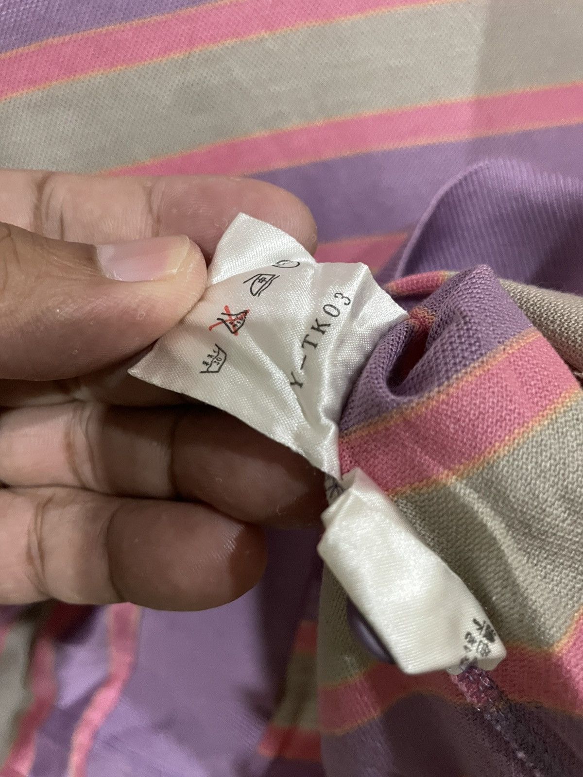 Christian Dior Monsieur Vintage 90s Christian Dior CD Sports Stripe Shirts Size US M / EU 48-50 / 2 - 14 Thumbnail
