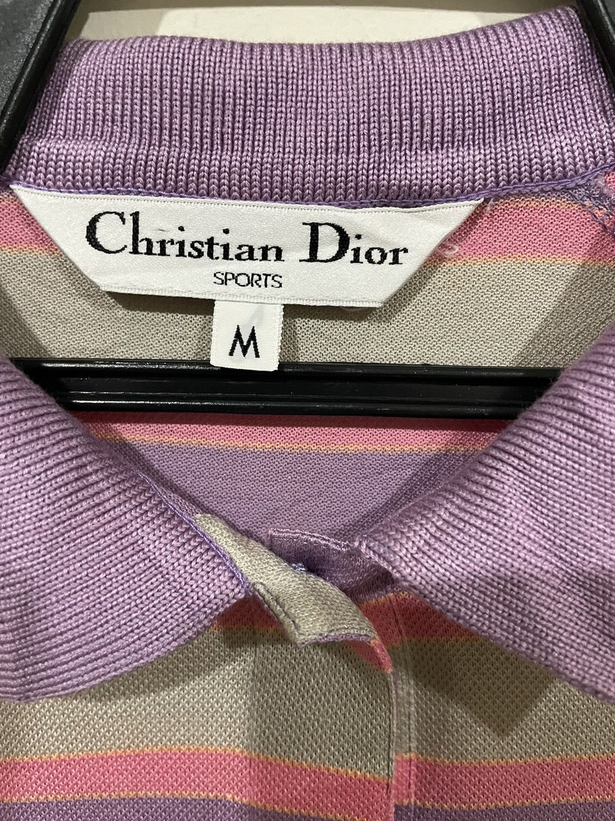 Christian Dior Monsieur Vintage 90s Christian Dior CD Sports Stripe Shirts Size US M / EU 48-50 / 2 - 10 Thumbnail