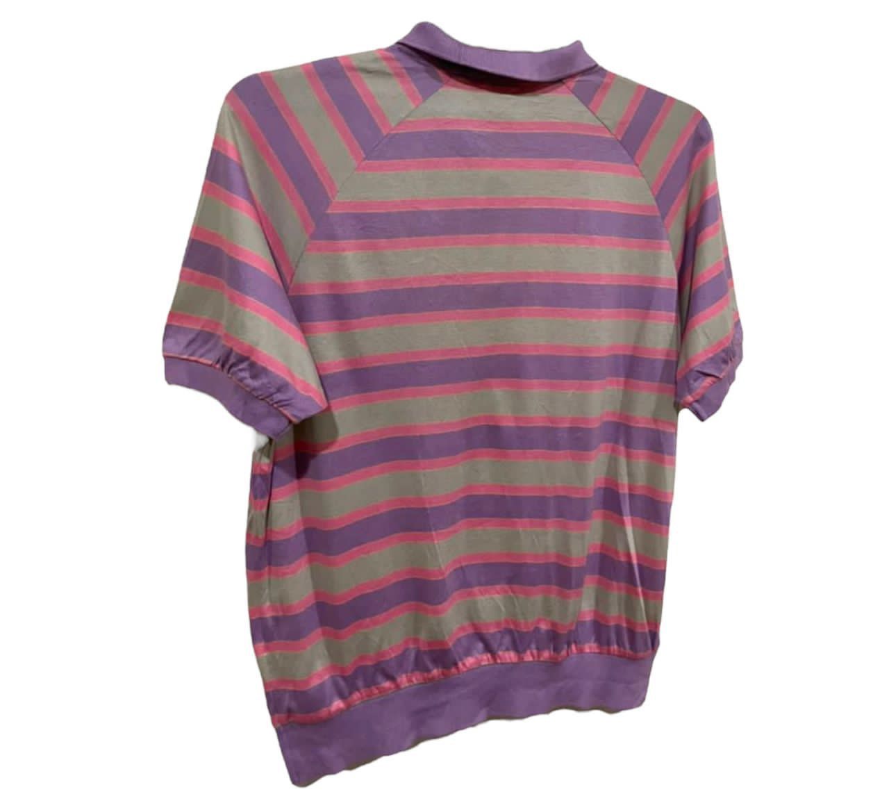 Christian Dior Monsieur Vintage 90s Christian Dior CD Sports Stripe Shirts Size US M / EU 48-50 / 2 - 7 Thumbnail