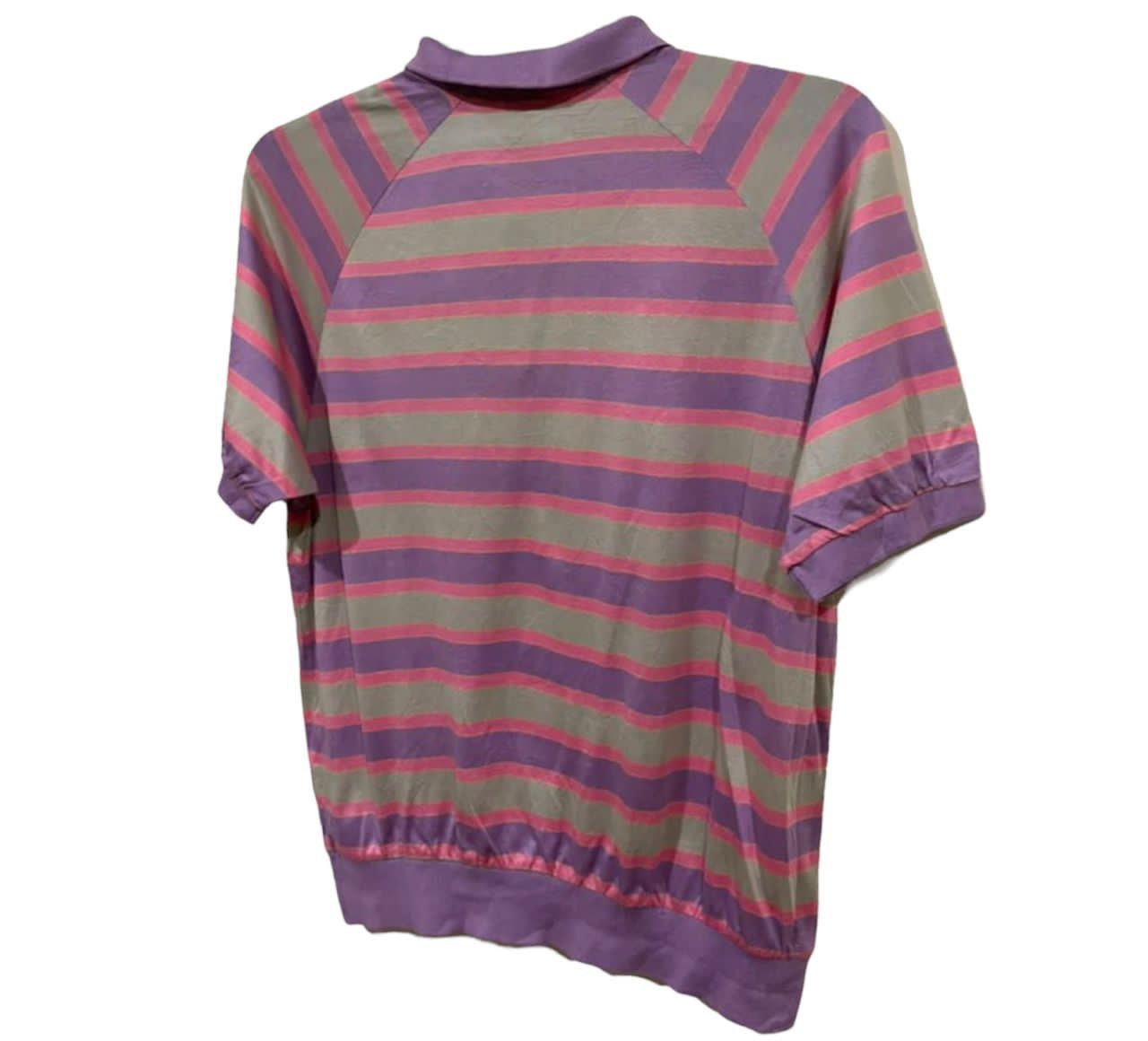 Christian Dior Monsieur Vintage 90s Christian Dior CD Sports Stripe Shirts Size US M / EU 48-50 / 2 - 9 Thumbnail