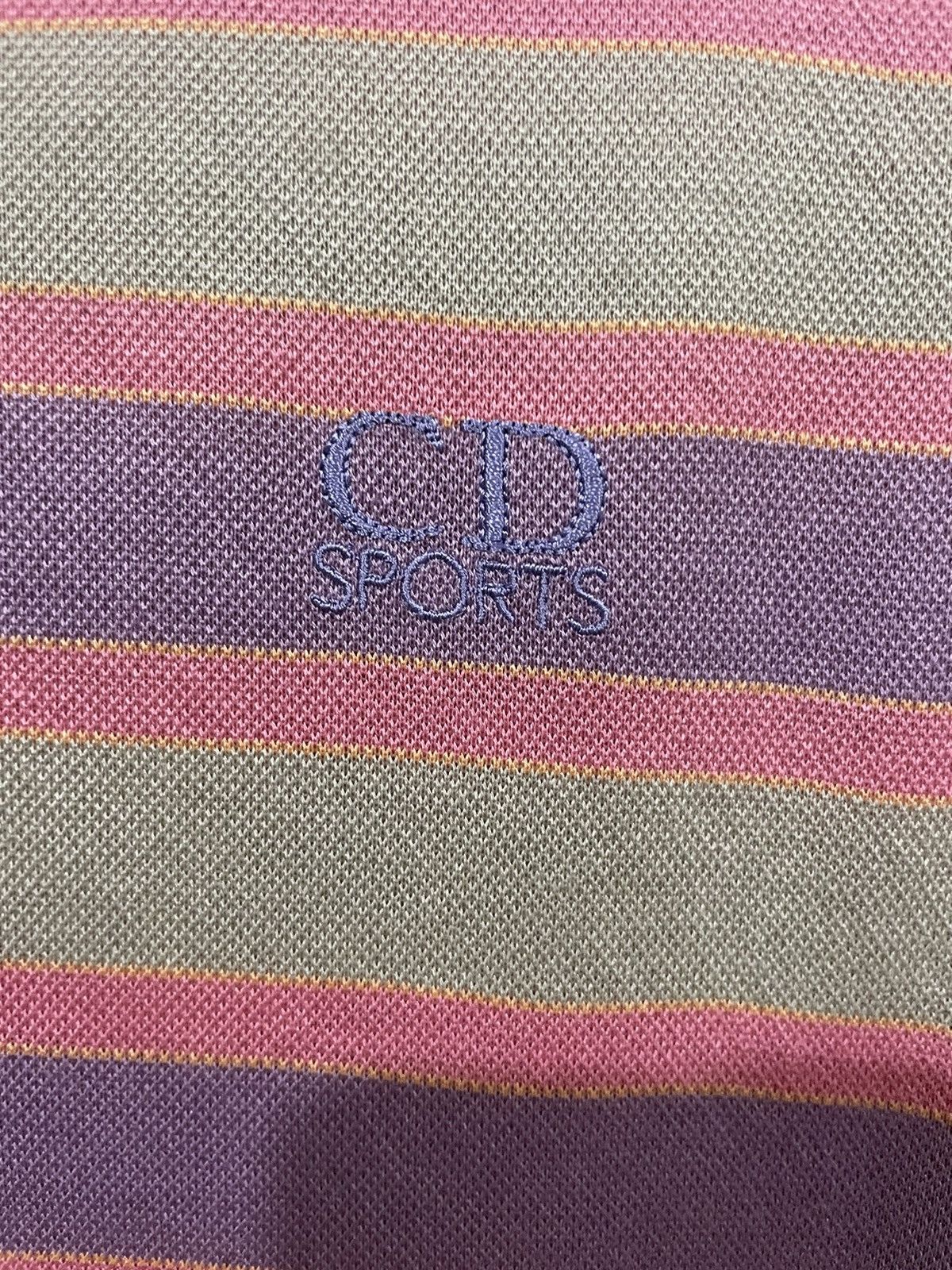 Christian Dior Monsieur Vintage 90s Christian Dior CD Sports Stripe Shirts Size US M / EU 48-50 / 2 - 11 Thumbnail