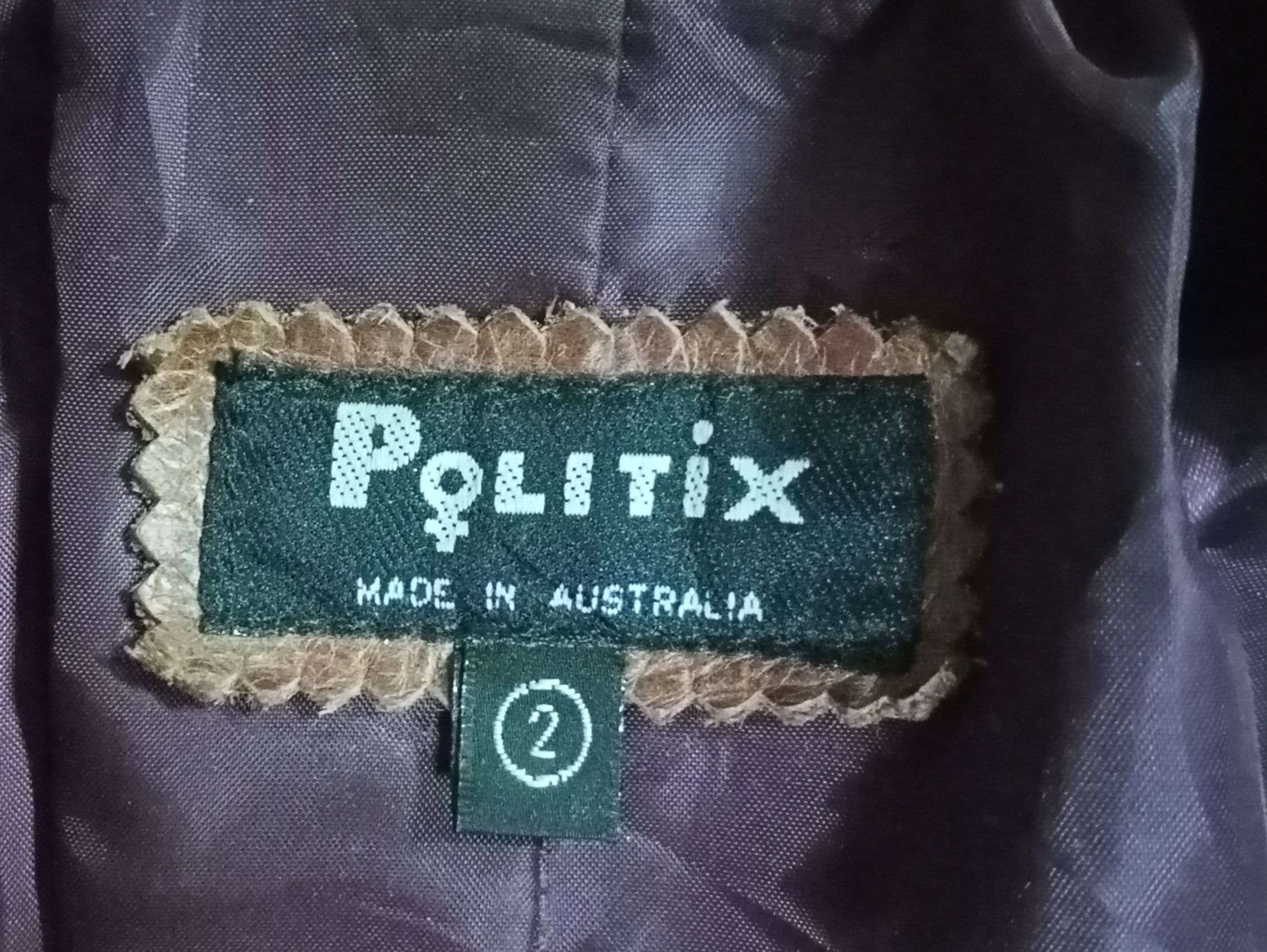 Japanese Brand POLITIX LEATHER JACKET Size US M / EU 48-50 / 2 - 16 Thumbnail