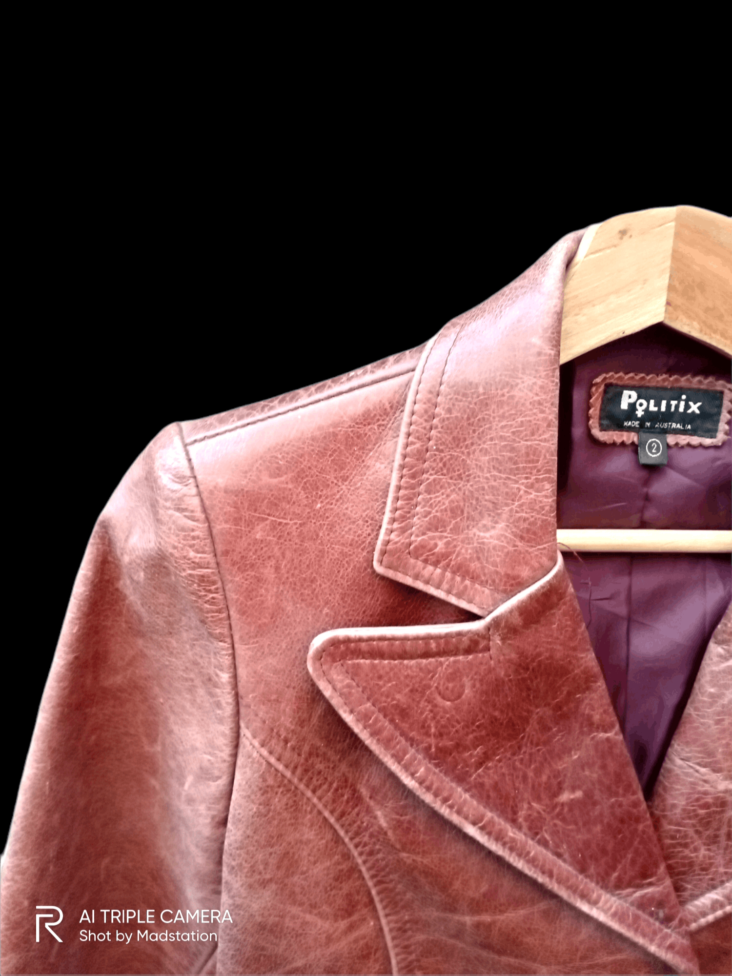 Japanese Brand POLITIX LEATHER JACKET Size US M / EU 48-50 / 2 - 6 Thumbnail