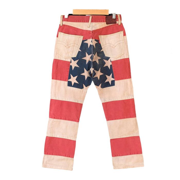 Hysteric Glamour Vtg Hysteric Glamour American Flag Kinky Jeans | Grailed