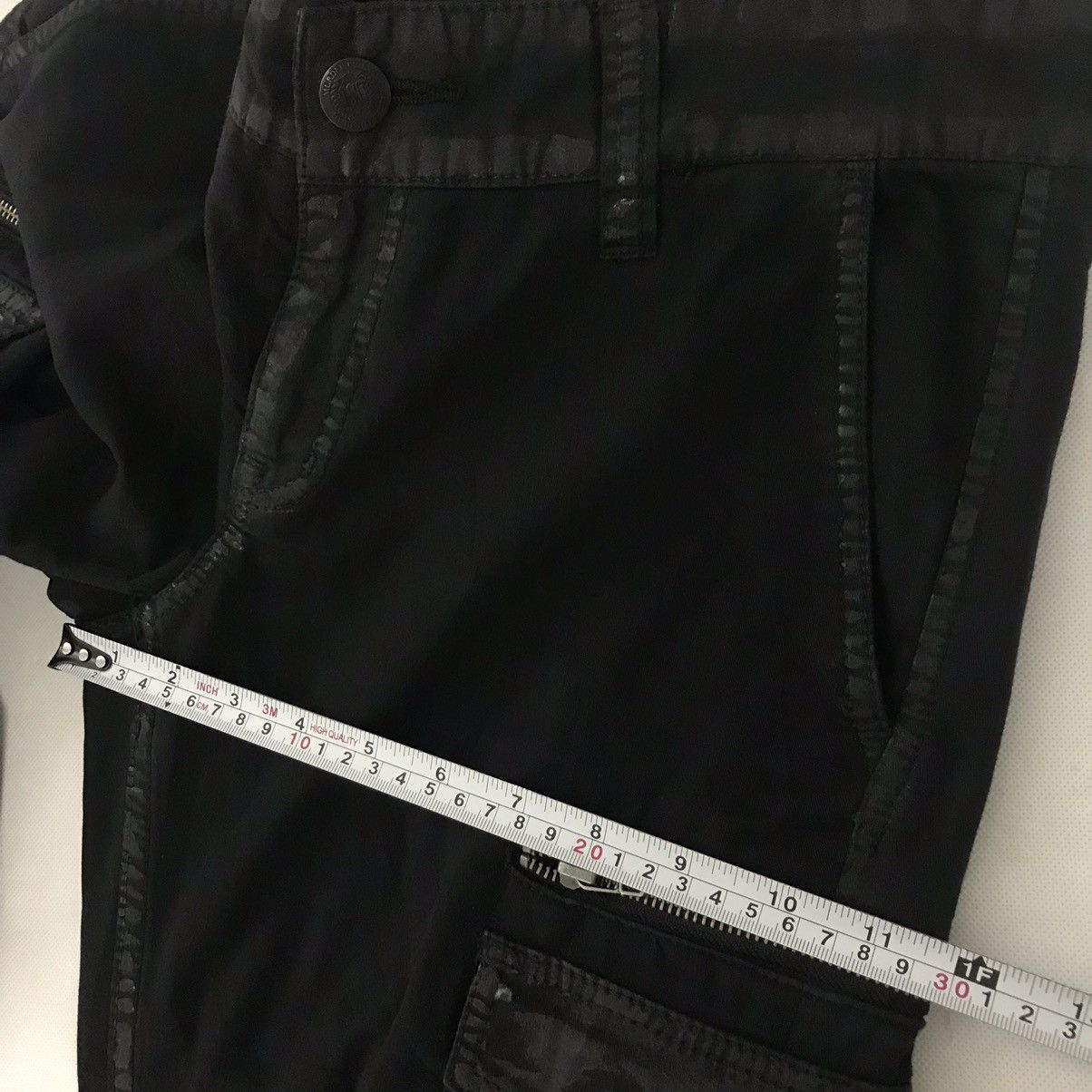 If Six Was Nine Vanquish x Murder License Black Cargo Zippier Pants Size US 30 / EU 46 - 13 Thumbnail