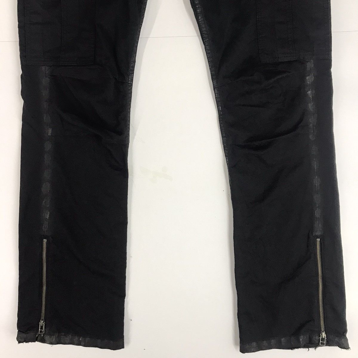 If Six Was Nine Vanquish x Murder License Black Cargo Zippier Pants Size US 30 / EU 46 - 3 Thumbnail