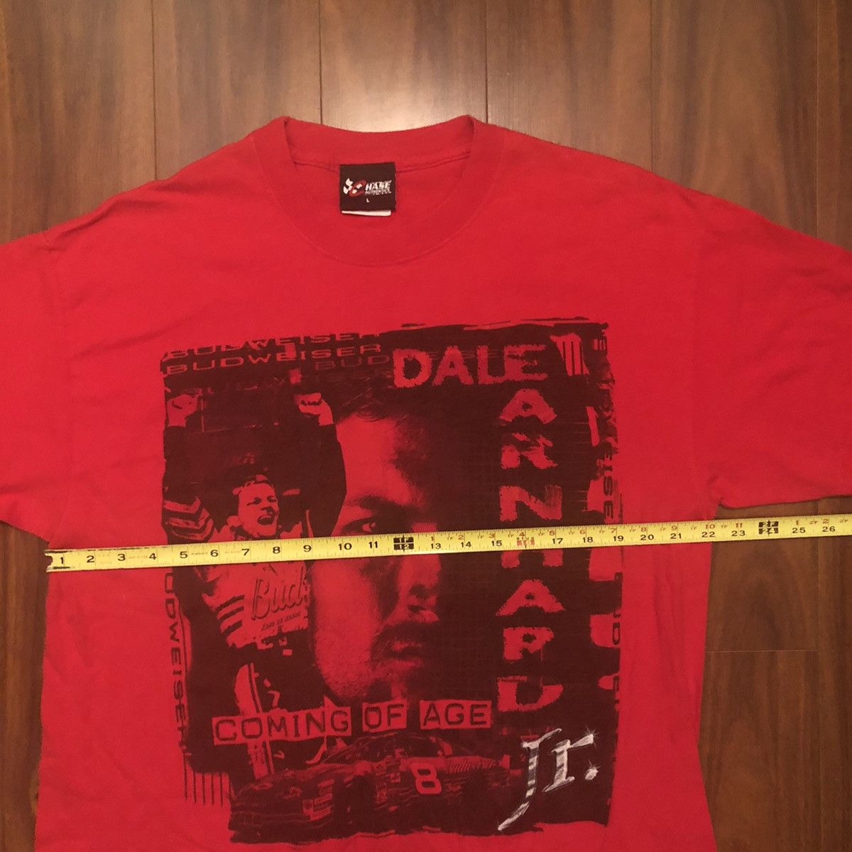 Chase Authentics × Vintage Vintage Y2K nascar Dale Earnhardt jr chase graphic shirt Size US L / EU 52-54 / 3 - 3 Thumbnail