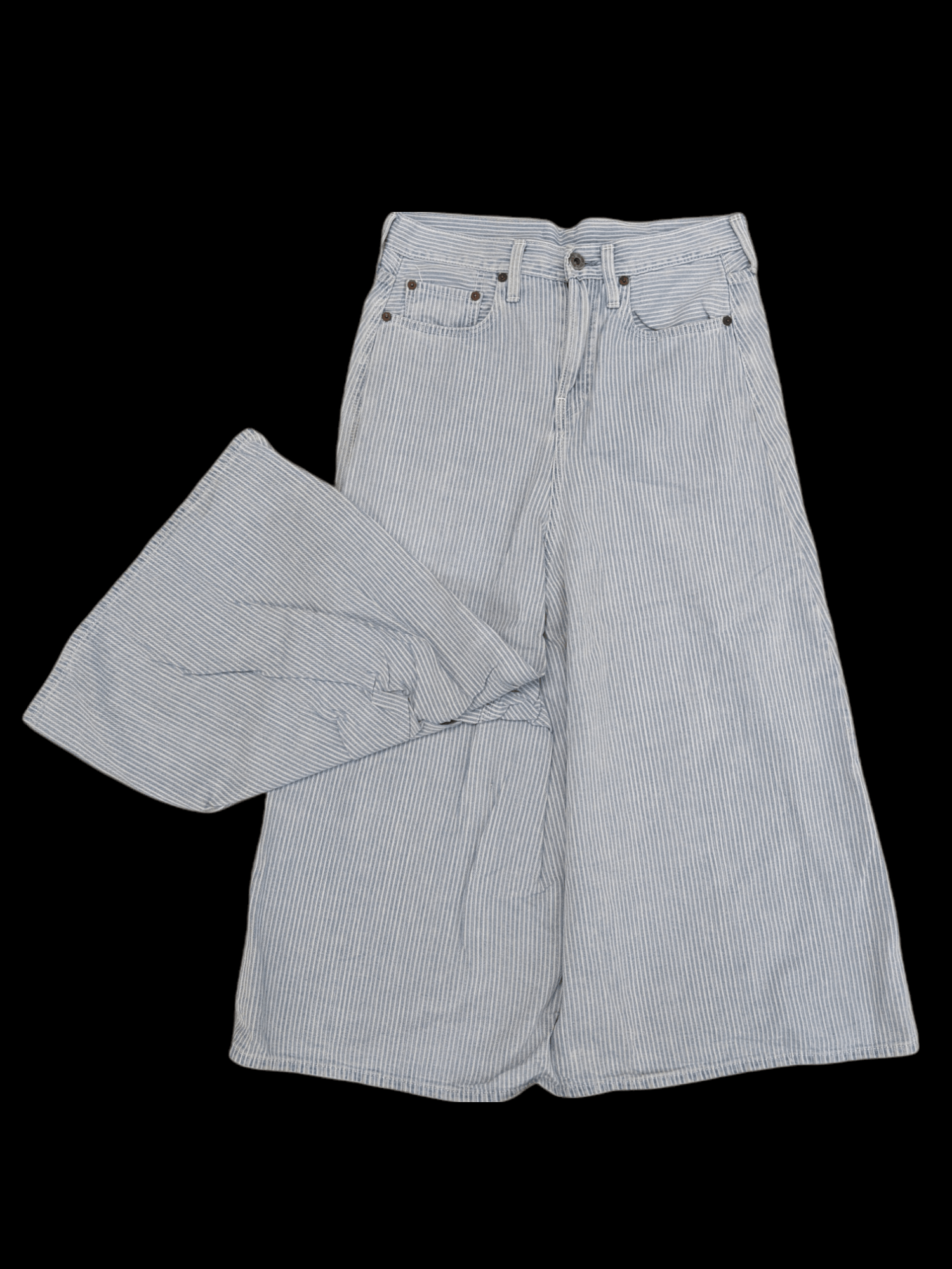 image of Authentic Kapital Hickory Skirts in Hickory Stripe, Women's (Size 30)