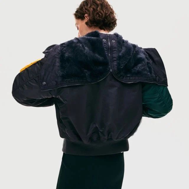 『LACOSTE × ALPHA INDUSTRIES』N2Bジャケット Alpha Industries × Lacoste LACOSTE/ALPHA INDUSTRIES BOMBER