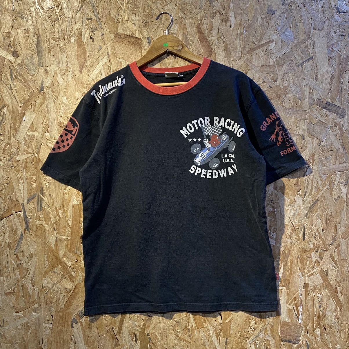 Japanese Brand × Other × Tedman Tedman Devil Motor Racing Speedway USA T-Shirt Size US L / EU 52-54 / 3 - 2 Thumbnail