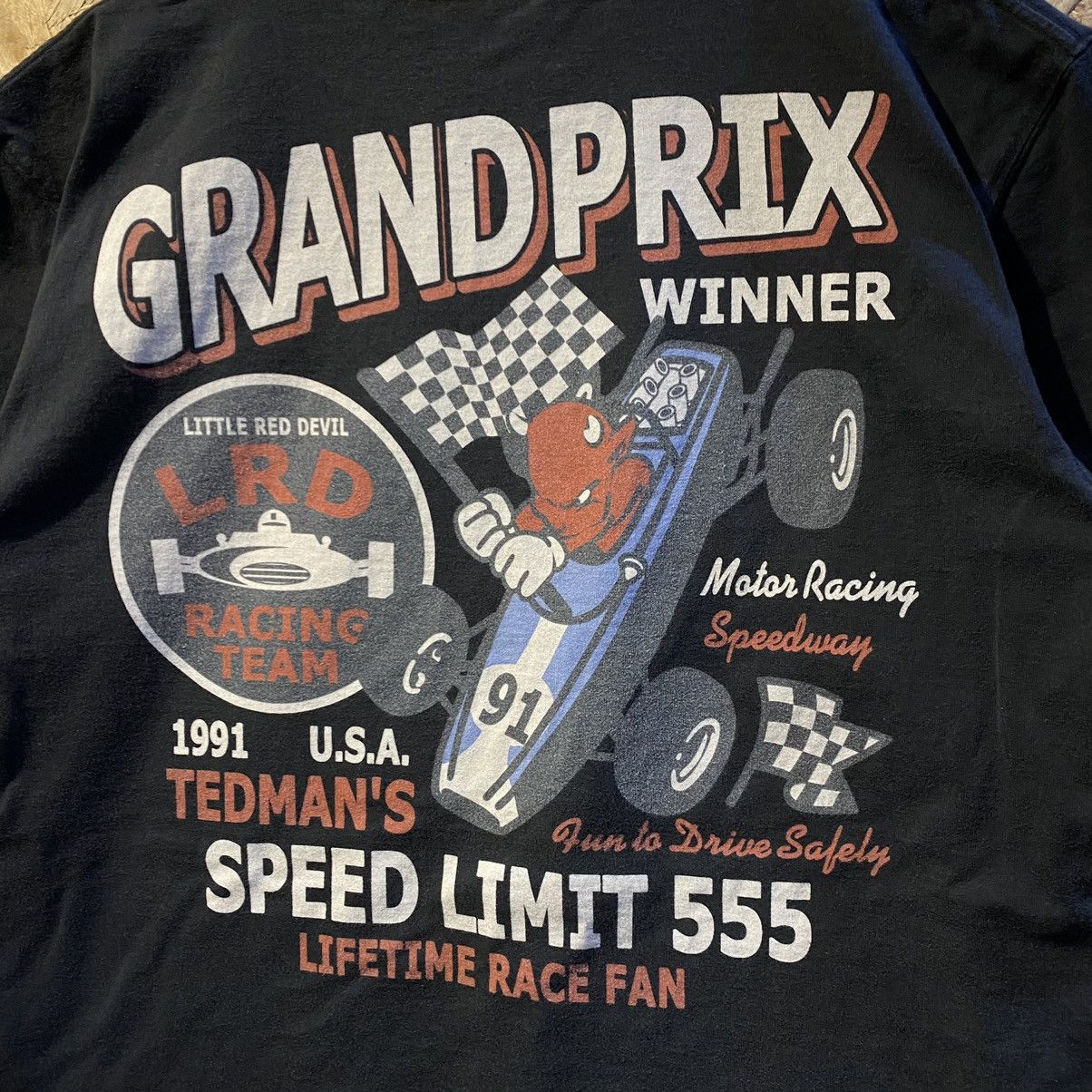 Japanese Brand × Other × Tedman Tedman Devil Motor Racing Speedway USA T-Shirt Size US L / EU 52-54 / 3 - 3 Thumbnail