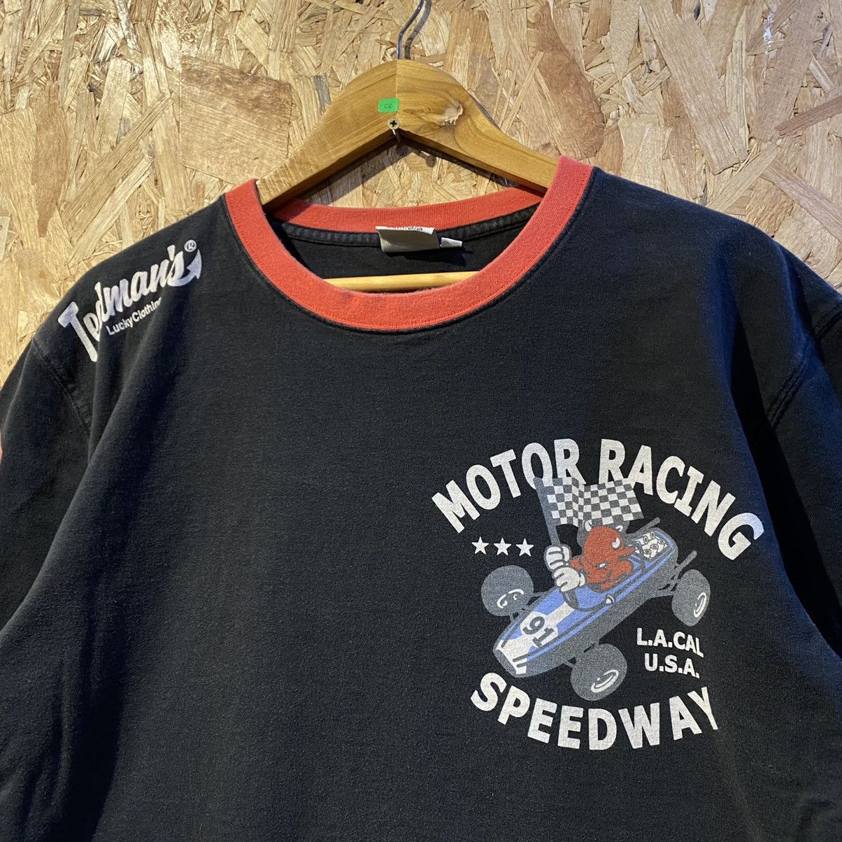 Japanese Brand × Other × Tedman Tedman Devil Motor Racing Speedway USA T-Shirt Size US L / EU 52-54 / 3 - 6 Thumbnail
