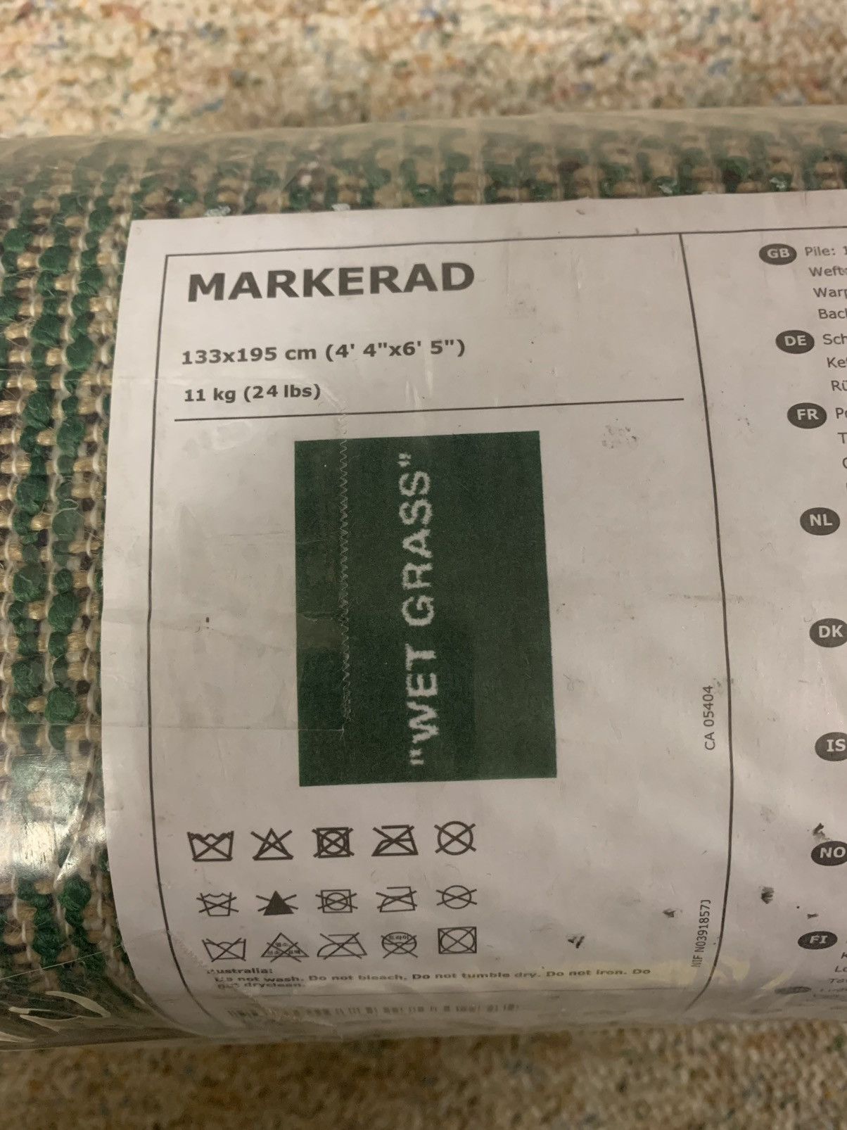 Ikea × Virgil Abloh IKEA x Virgil Abloh Markerad “Wet Grass Ikea × Virgil Abloh IKEA x Virgil Abloh Markerad “Wet Grass