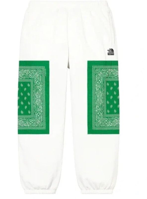 Supreme Supreme x The North Face Bandana Sweatpant | Grailed