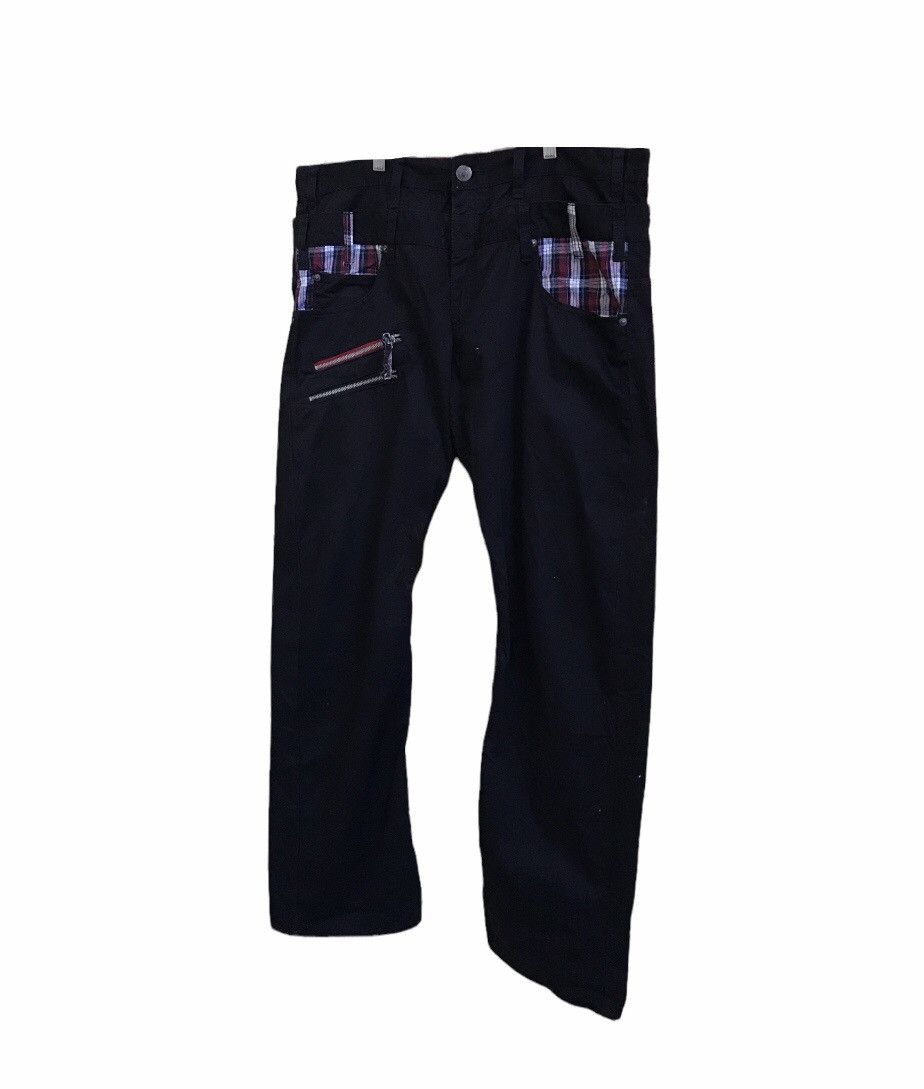 Japanese Brand × Le Grande Bleu (L.G.B.) × PPFM Double Waist Dominate Handcrafted Jeans Style like PPFM Size US 41 - 2 Thumbnail