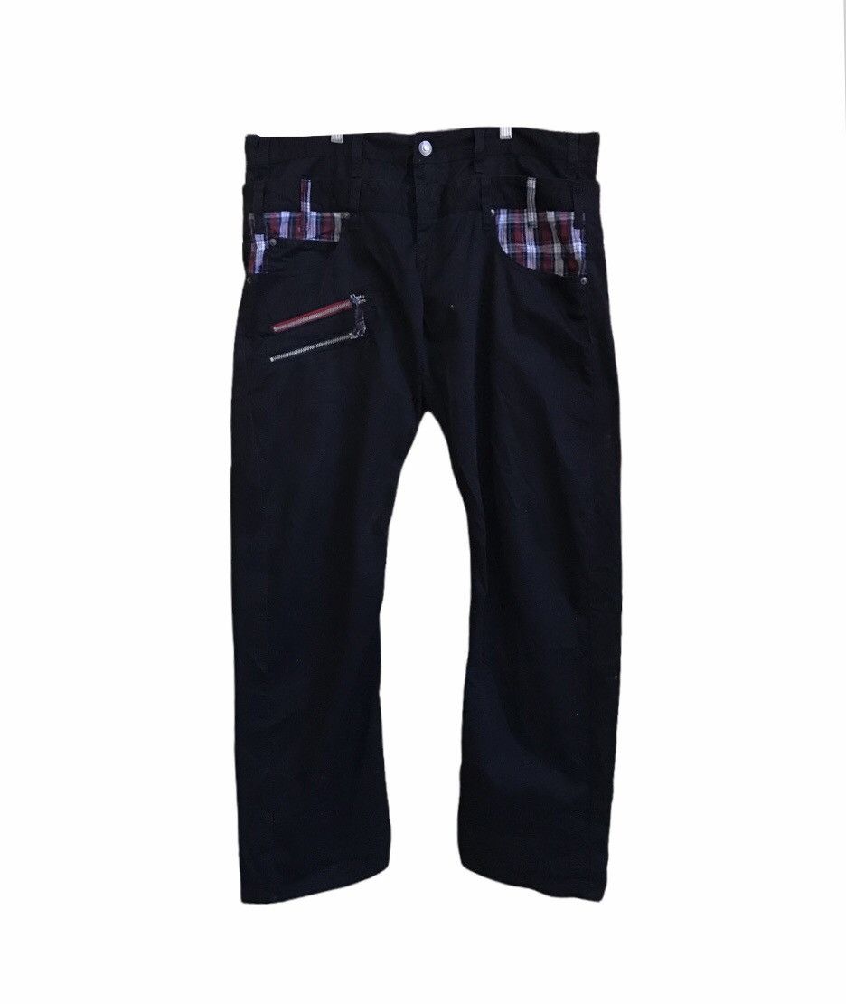 Japanese Brand × Le Grande Bleu (L.G.B.) × PPFM Double Waist Dominate Handcrafted Jeans Style like PPFM Size US 41 - 1 Thumbnail