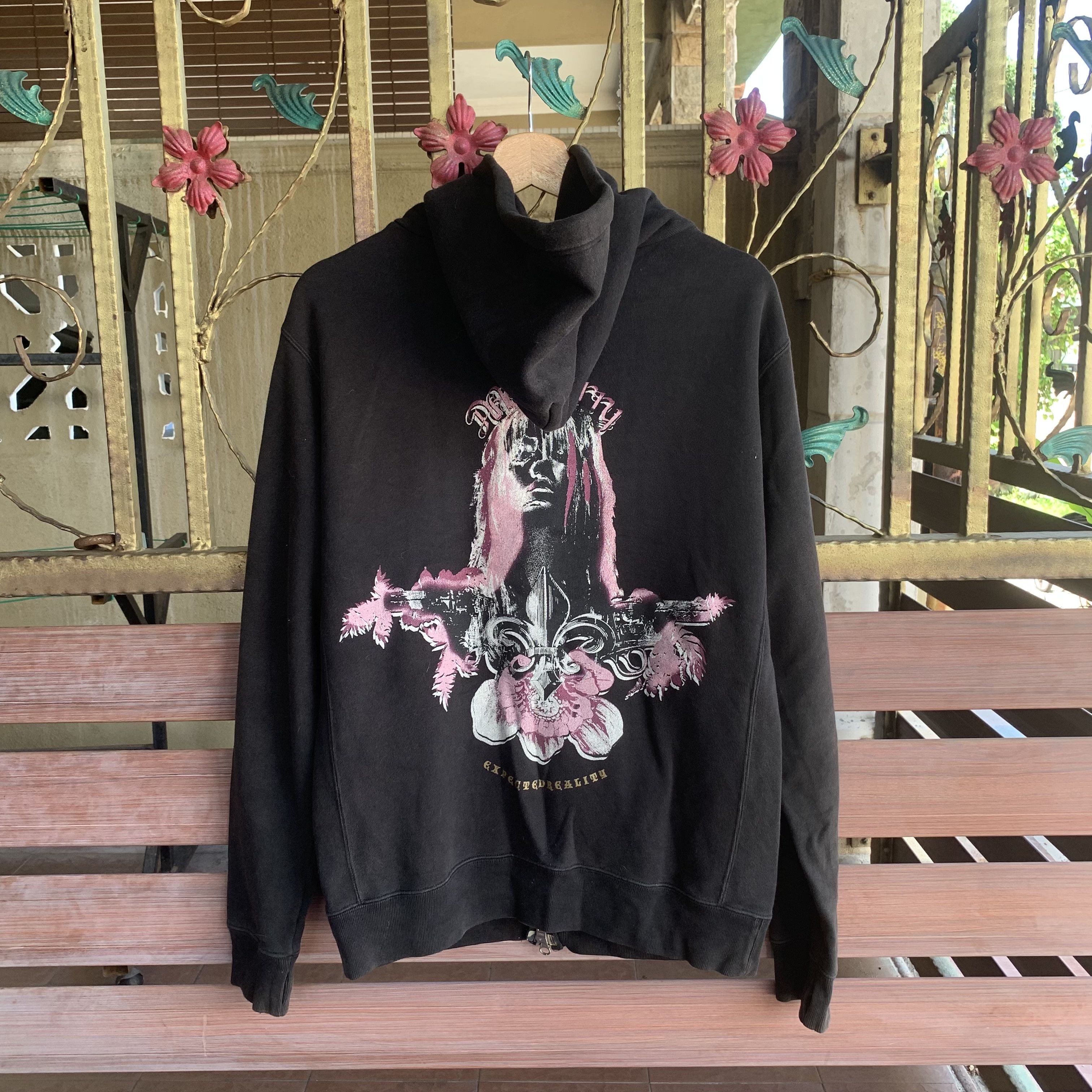 Japanese Brand Japanese Vintage Black Faded Jumper Hoodie Zipups Jacket Size US L / EU 52-54 / 3 - 11 Thumbnail