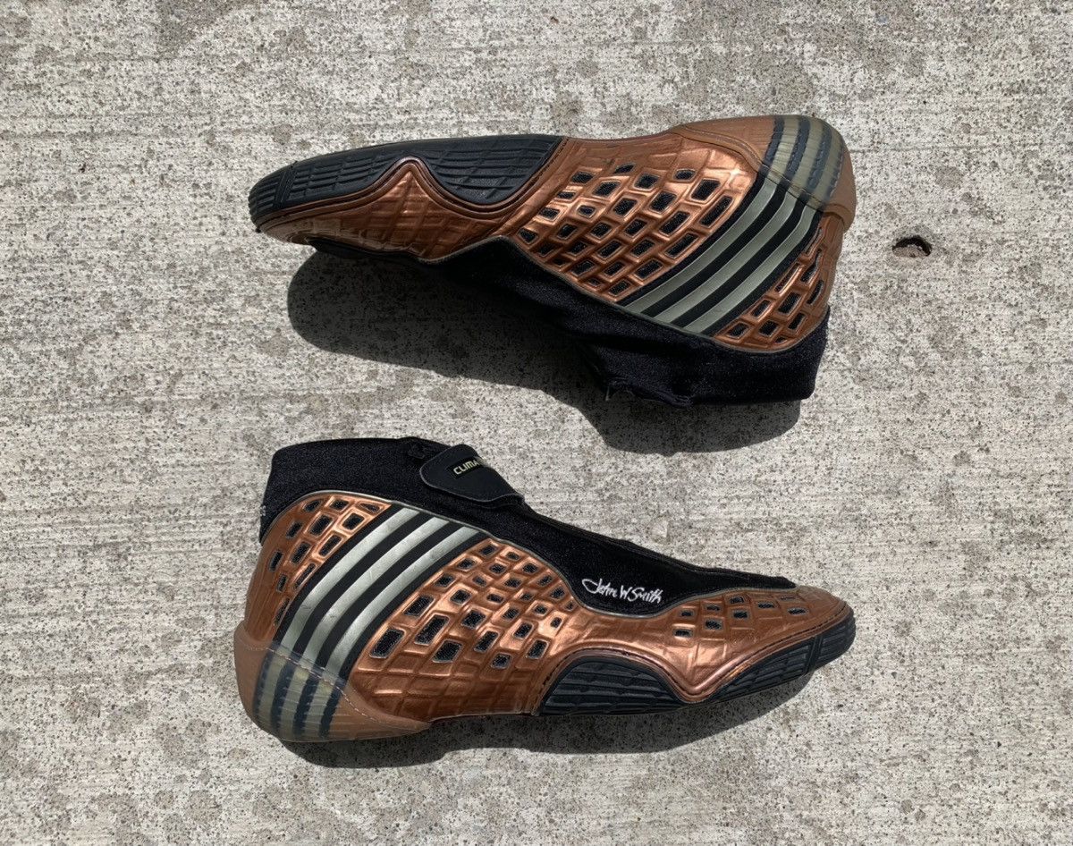 Adidas Vintage Adidas John Smith Mat Wizard 3 Wrestling Shoes Copper 10 Grailed