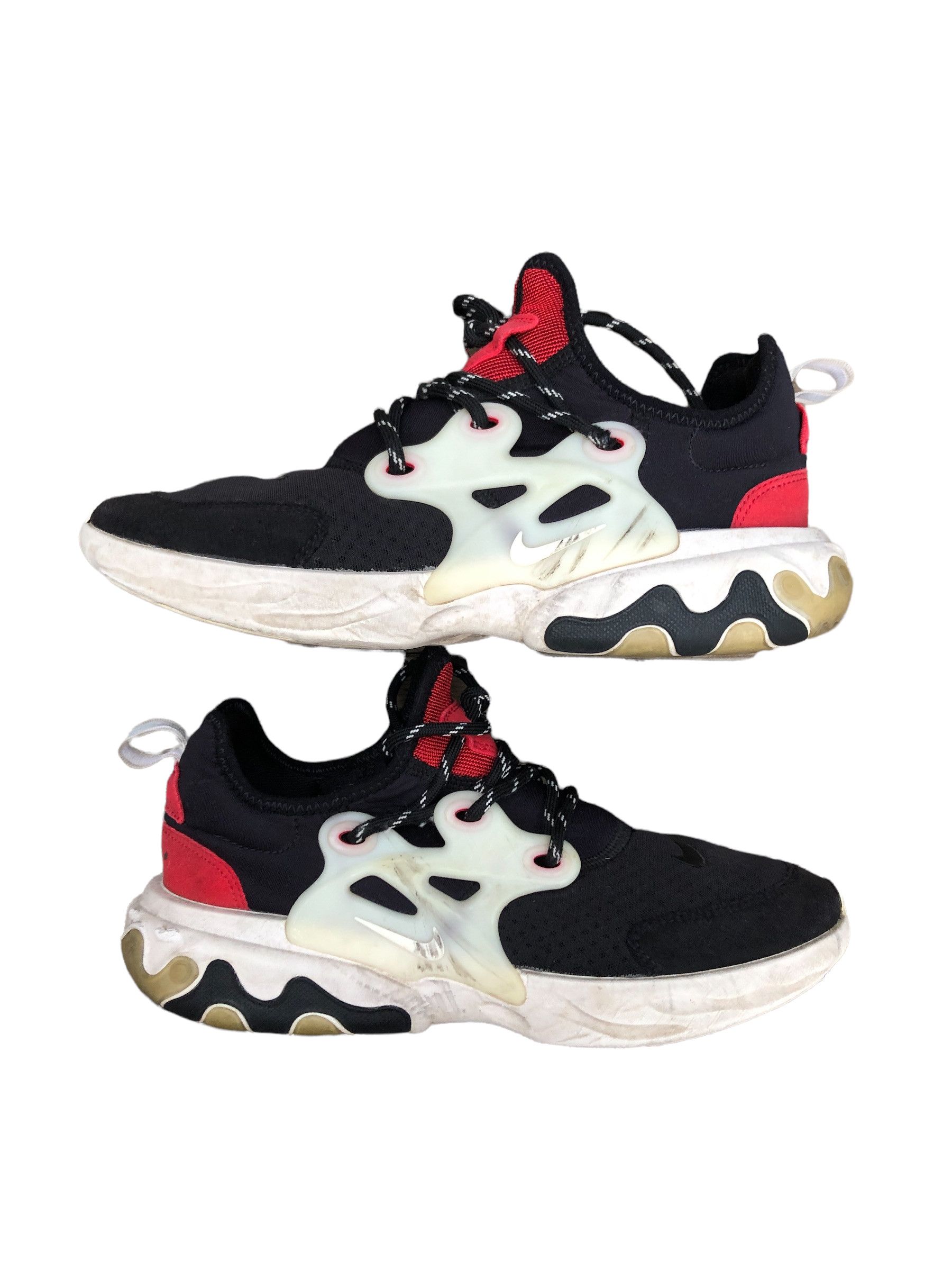 RARE 2019 Nike React Presto Black Phantom Red Size