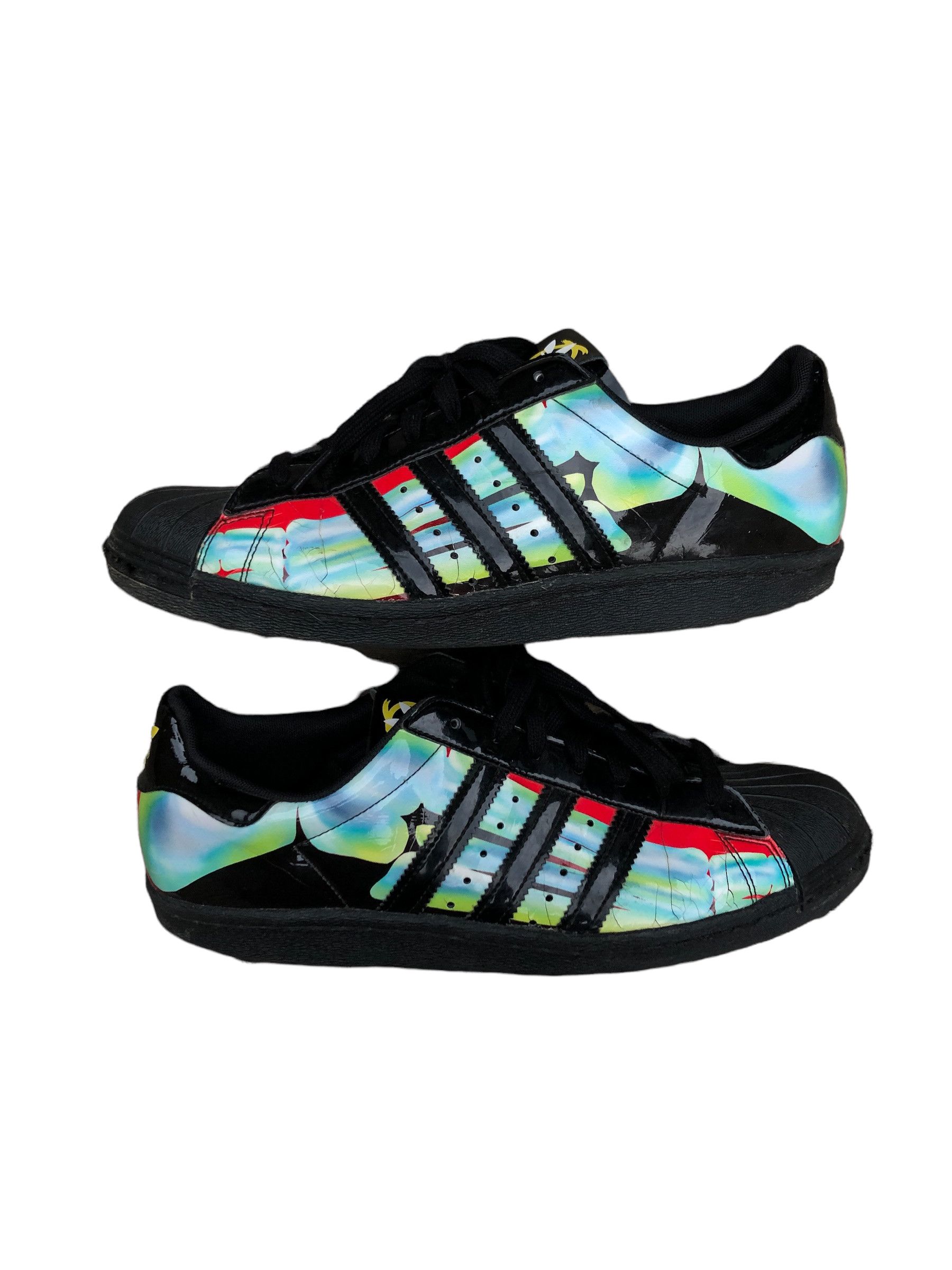 RARE 2015 adidas Originals Superstar 80s Core Black