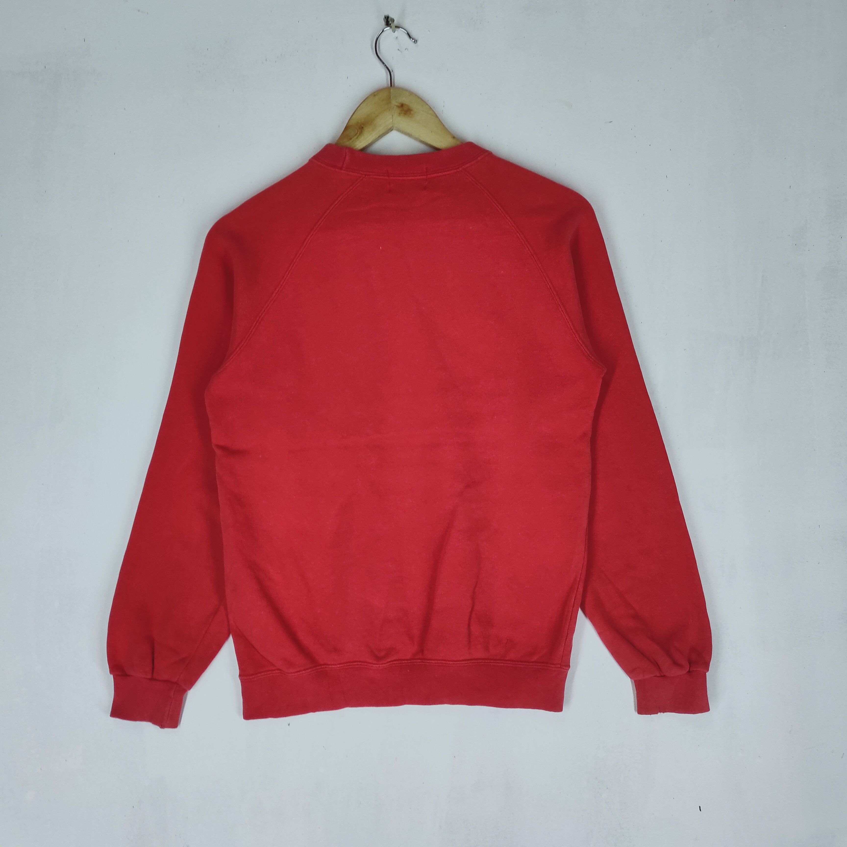 J. Press × Japanese Brand Vintage J. PRESS SWEATSHIRT Big Logo Red Small Size Size US S / EU 44-46 / 1 - 6 Thumbnail