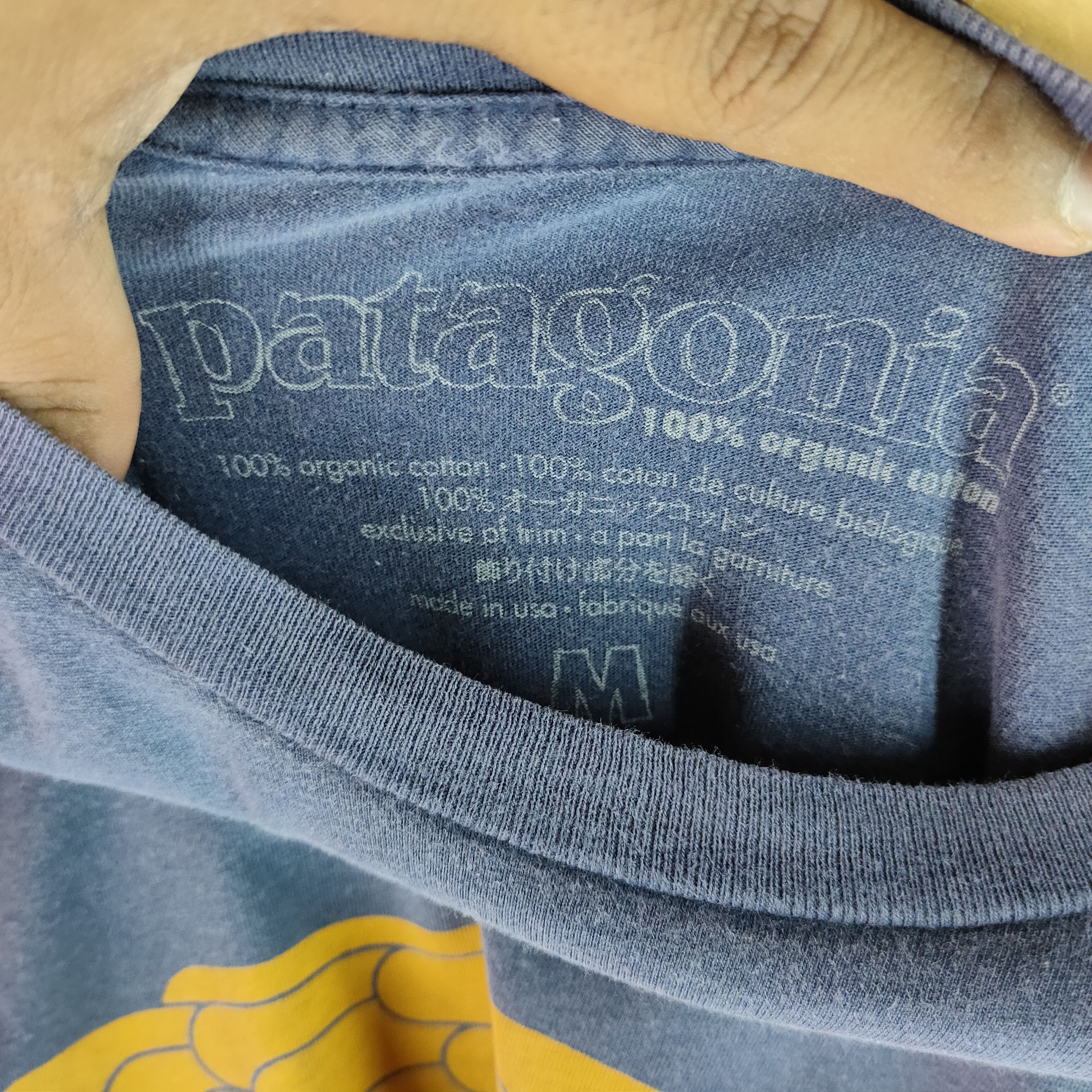 Patagonia PATAGONIA Made in USA FLYING FEET Organic Cotton Shirt Size US M / EU 48-50 / 2 - 4 Thumbnail