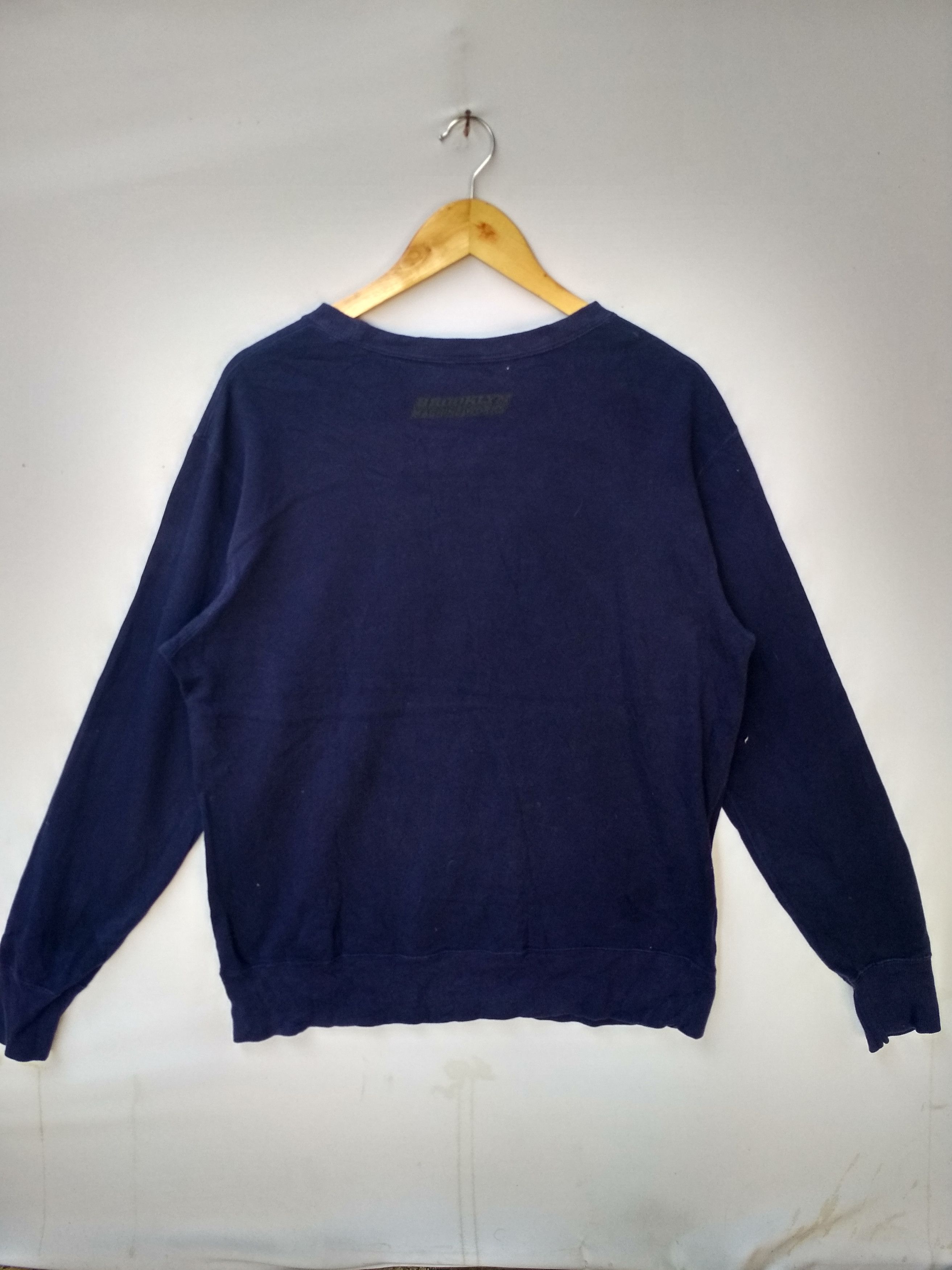 Uniqlo Brooklyn Machine Works USA Flag Logo Sweatshirt Size US L / EU 52-54 / 3 - 3 Thumbnail