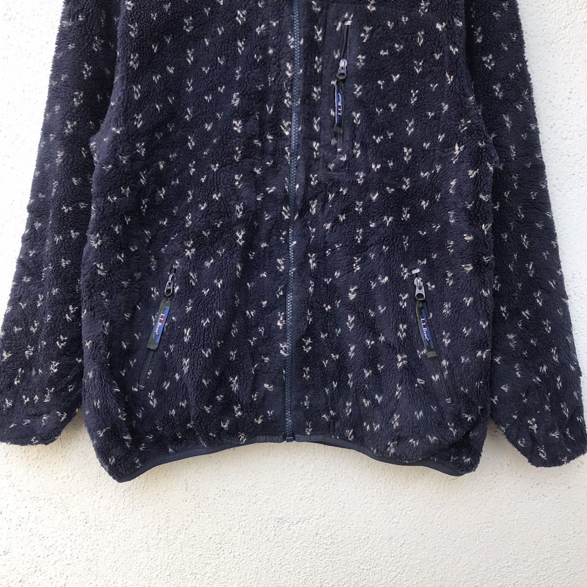Japanese Brand L.L. Bean Zipper Fleece Sweater Size US L / EU 52-54 / 3 - 3 Thumbnail