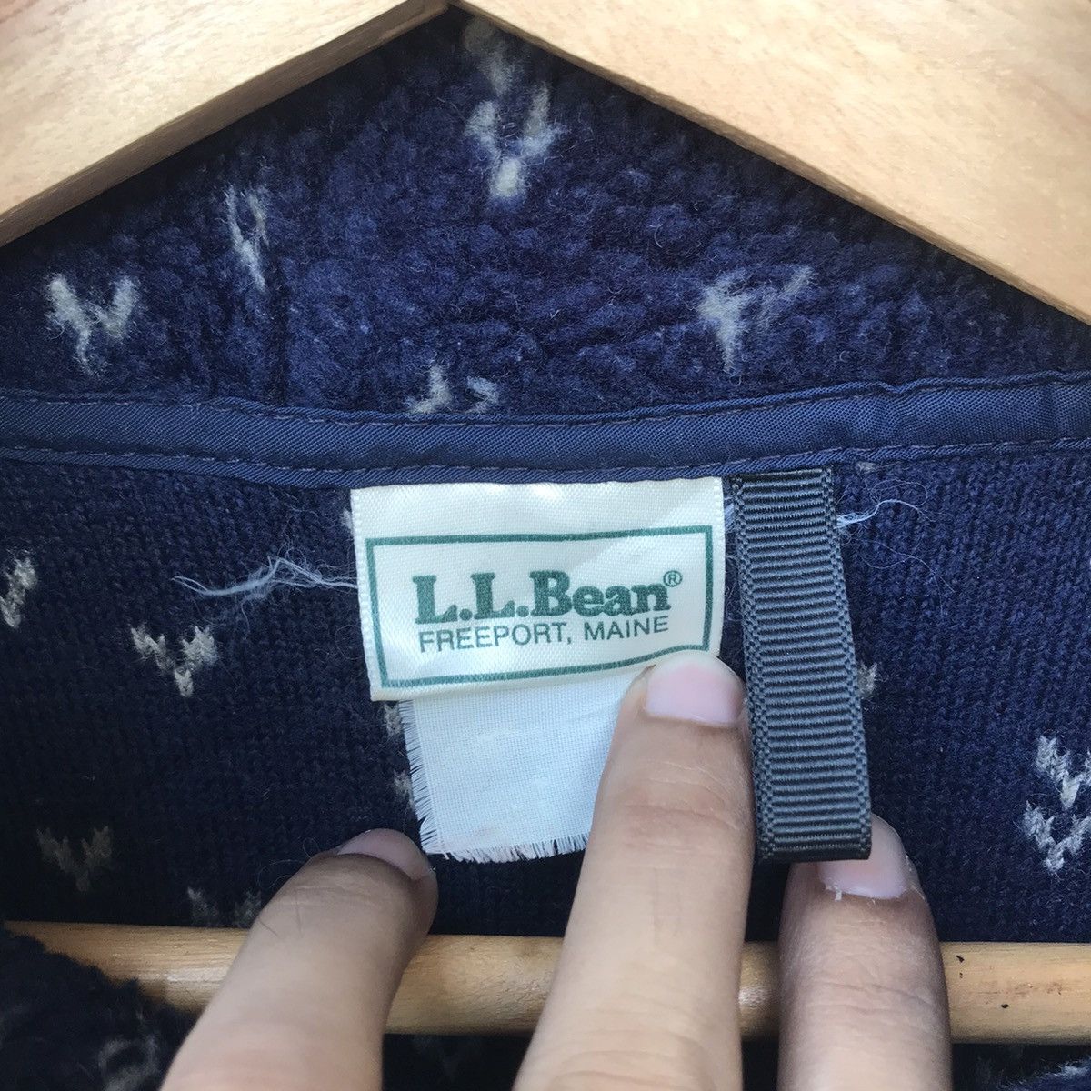 Japanese Brand L.L. Bean Zipper Fleece Sweater Size US L / EU 52-54 / 3 - 7 Thumbnail